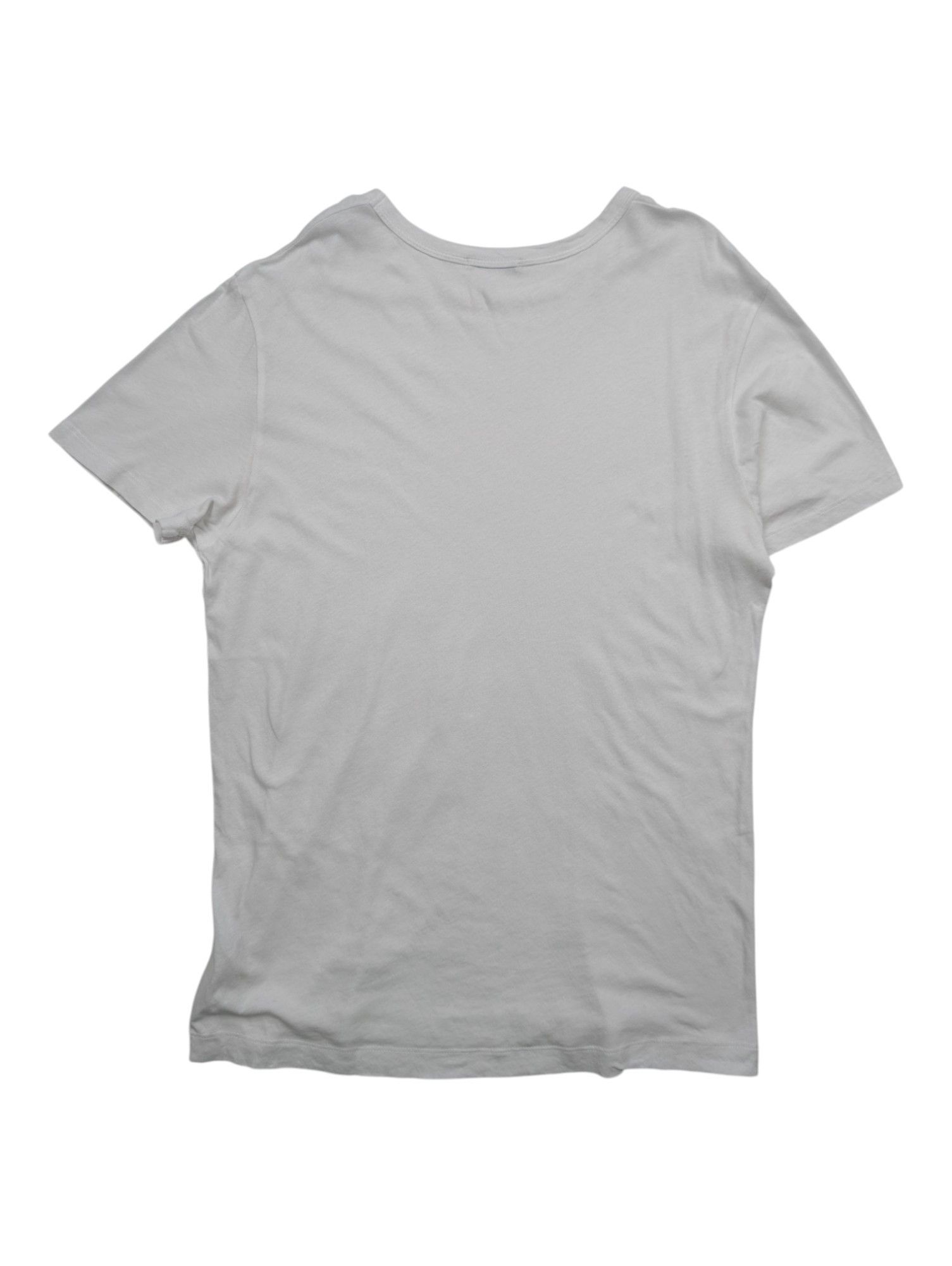 Buck Mason Buck Mason White Cotton T-Shirt Size US M / EU 48-50 / 2 - 2 Thumbnail