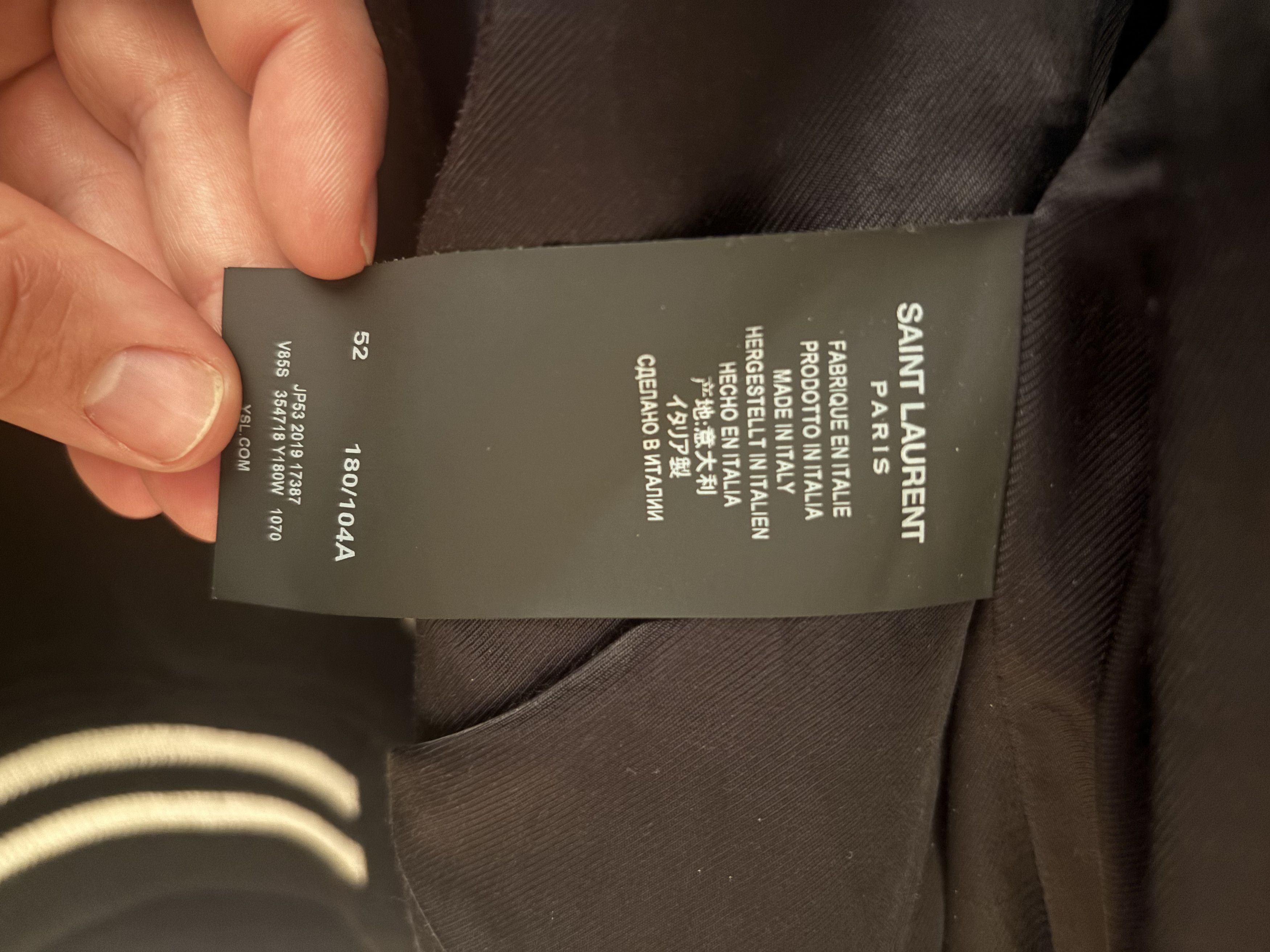 Saint Laurent Paris Saint Laurent Paris Teddy Jacket Size US L / EU 52-54 / 3 - 4 Thumbnail