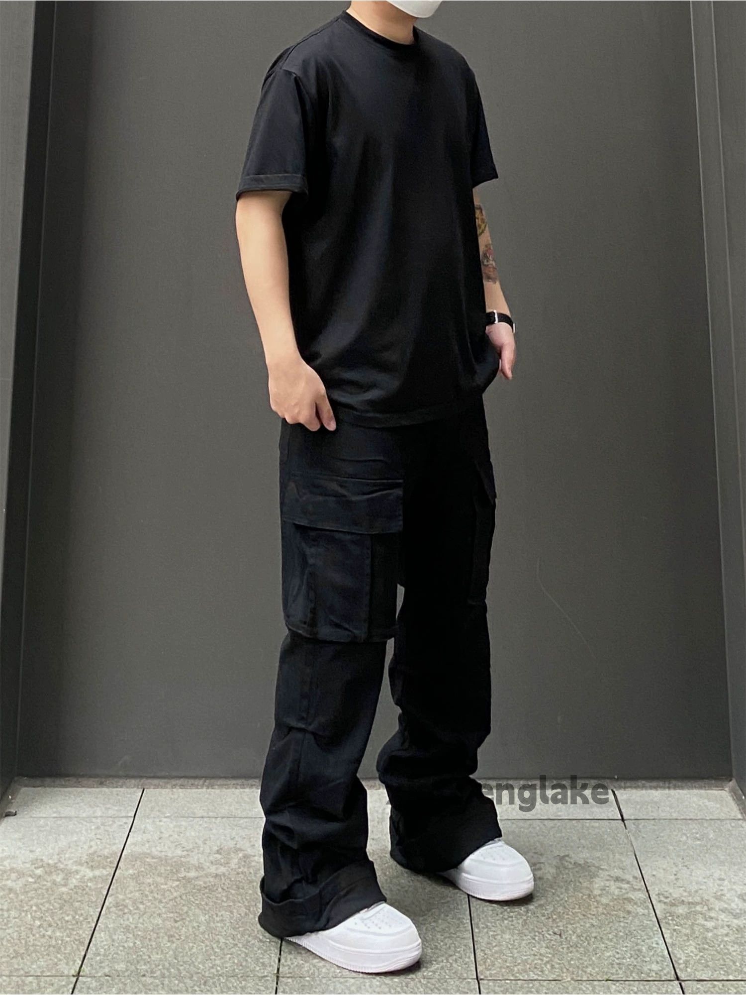 Designer × Japanese Brand × Vintage military skate hiphop utility bootcut cargo pants Size US 32 / EU 48 - 5 Thumbnail