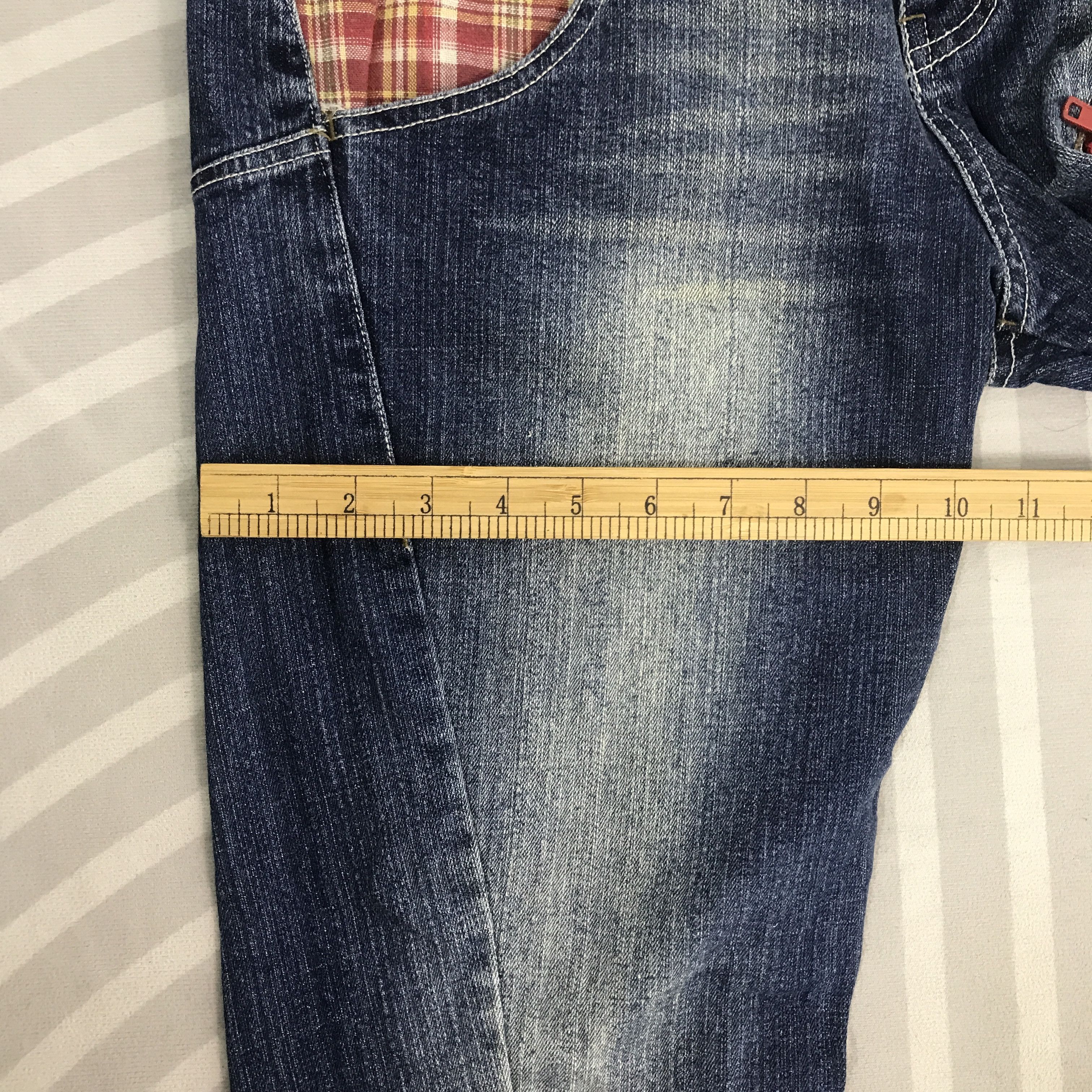 Japanese Brand Vintage Conto. Japan Double Wasit Denim Pants Size US 30 / EU 46 - 9 Thumbnail