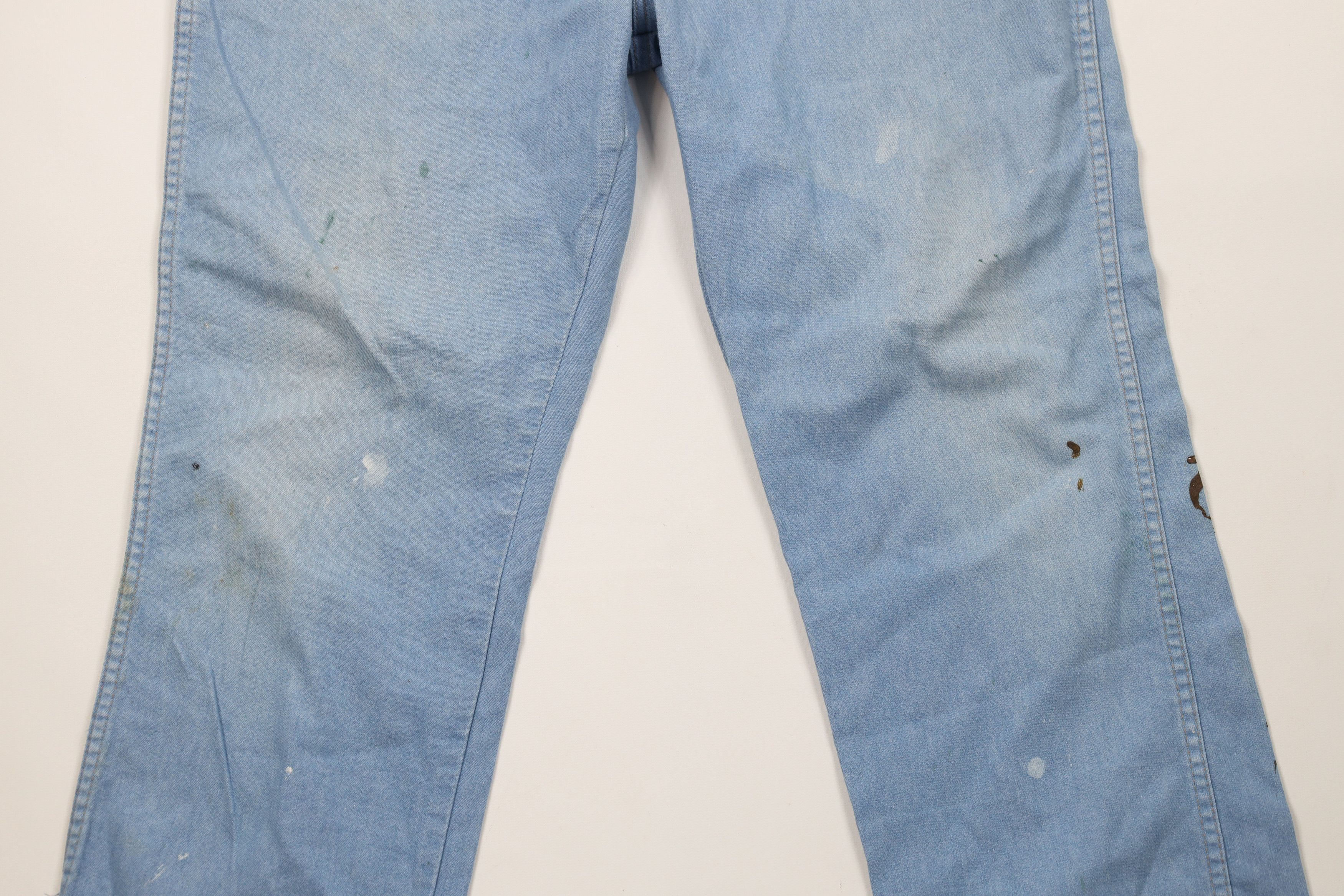 Vintage × Wrangler Vintage 70s 80s Wrangler Wide Leg Denim Jeans Cotton USA Size US 36 / EU 52 - 3 Thumbnail