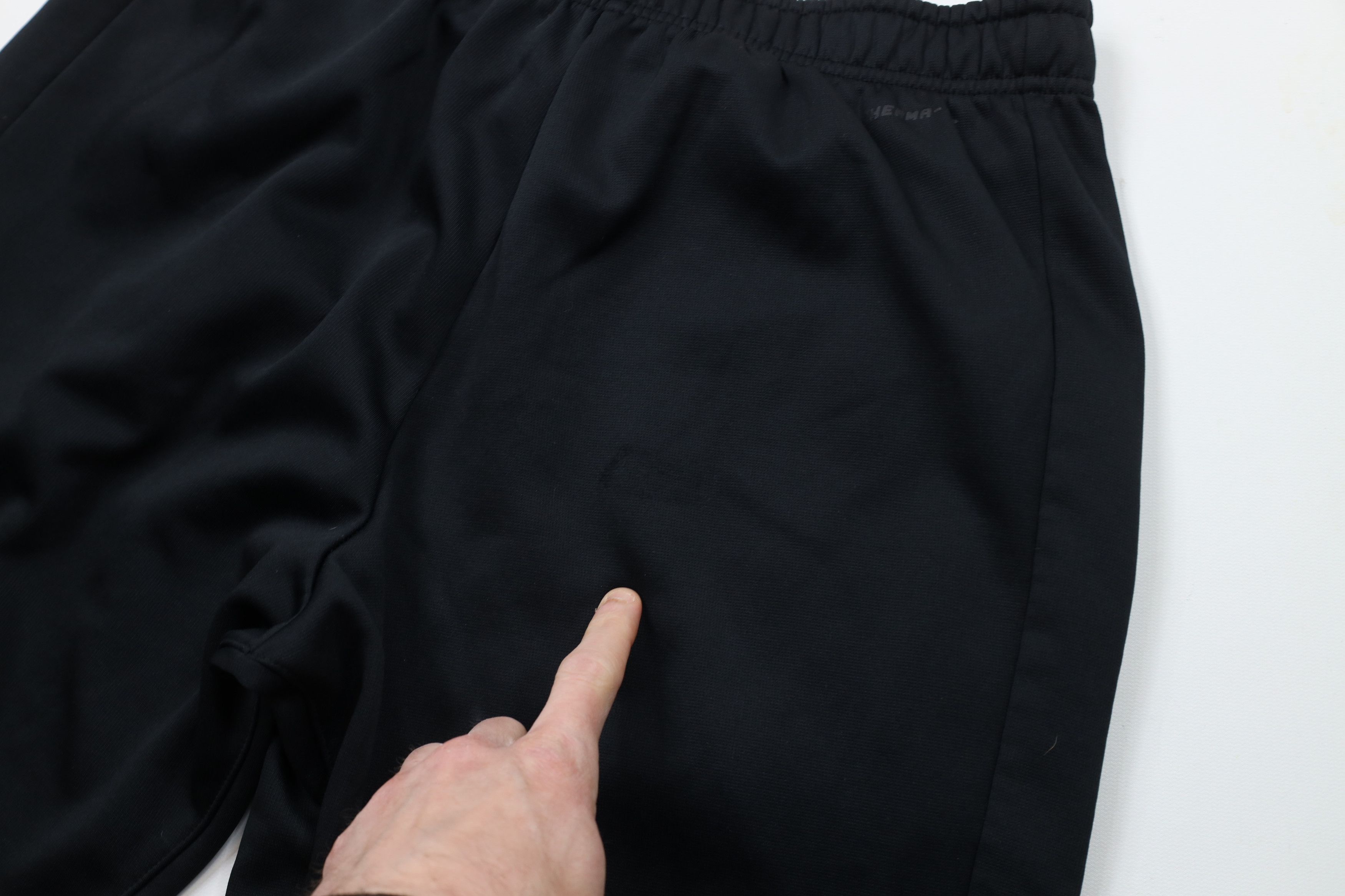 Nike × Vintage Vintage Y2K Nike Scott Mini Swoosh Wide Leg Sweatpants Size US 36 / EU 52 - 12 Thumbnail
