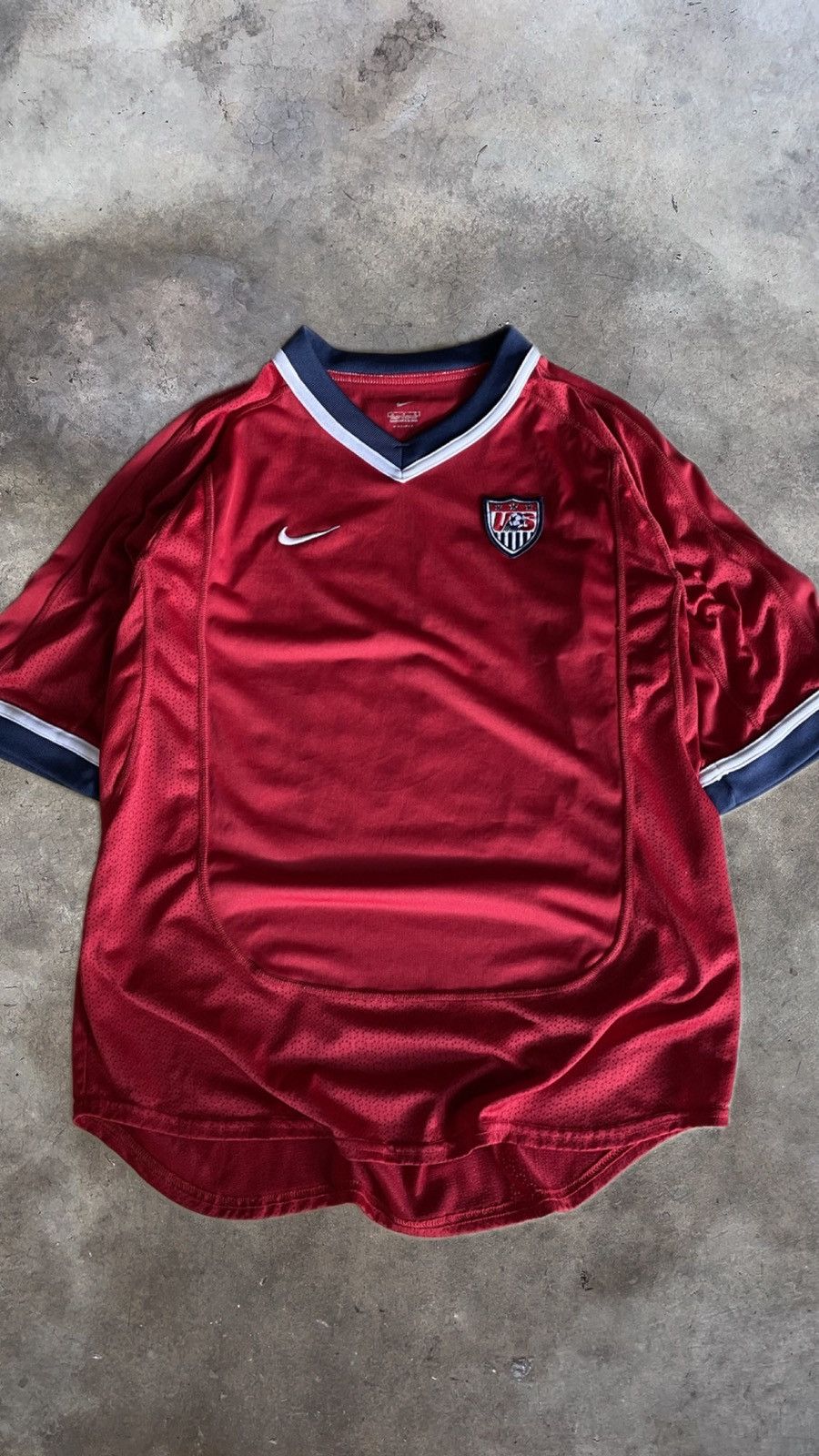 Vintage Vintage Nike USA 🇺🇸 National Soccer Futbol Jersey Kit Size US M / EU 48-50 / 2 - 1 Thumbnail
