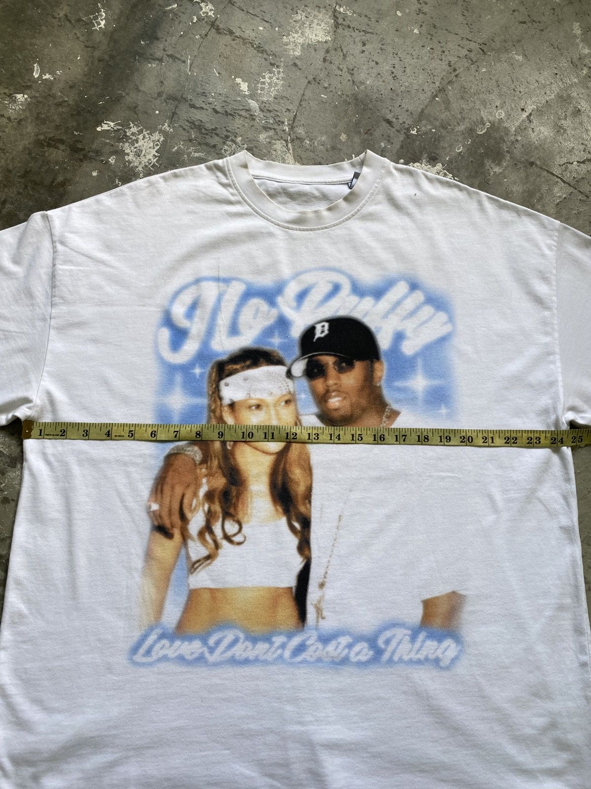 Rap Tees Puff Daddy Jennifer Lopez Rap Tee Size US L / EU 52-54 / 3 - 10 Thumbnail