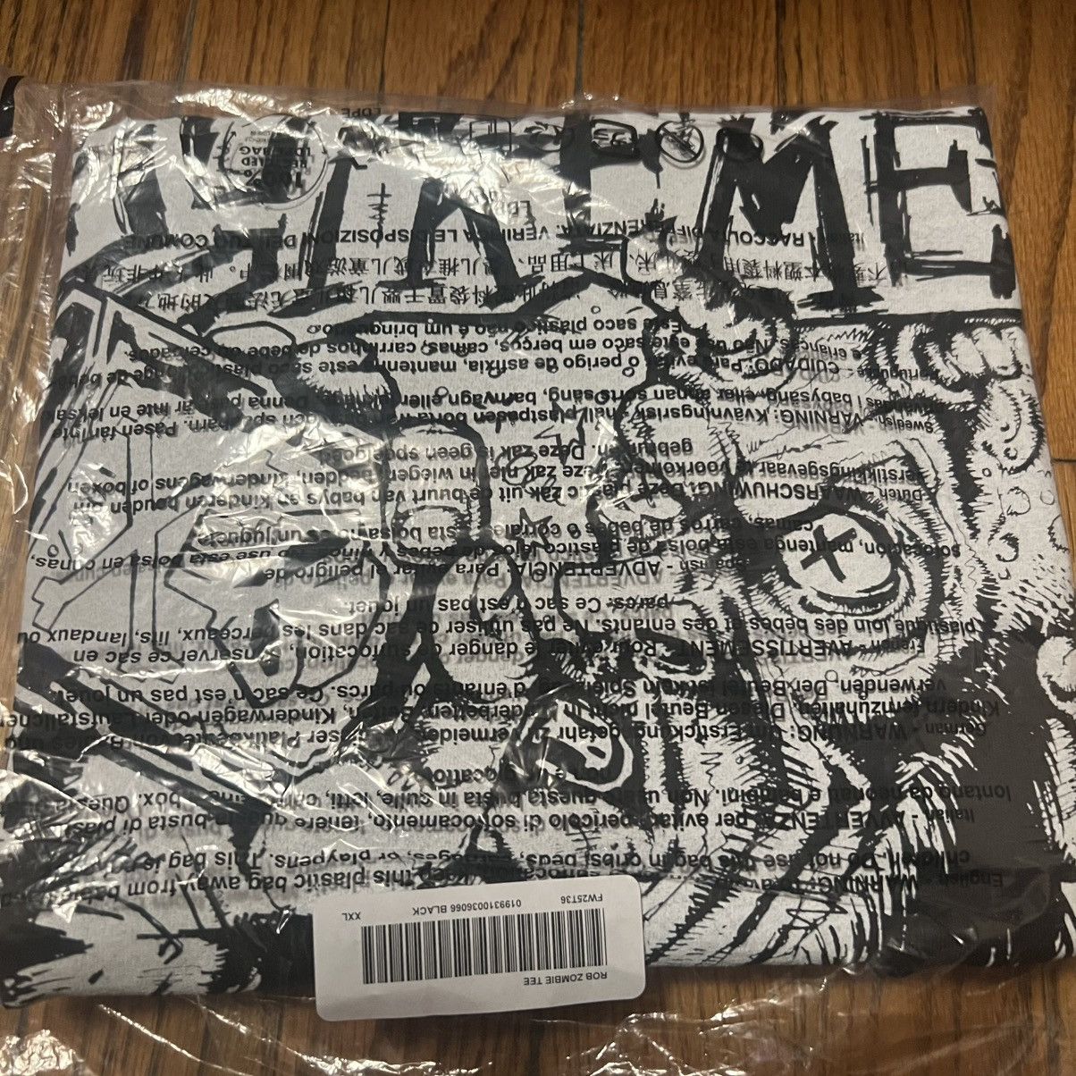 Supreme Supreme Fuckin Blowout Rob Zombie Tee Black size: XXl Size US XXL / EU 58 / 5 - 5 Thumbnail