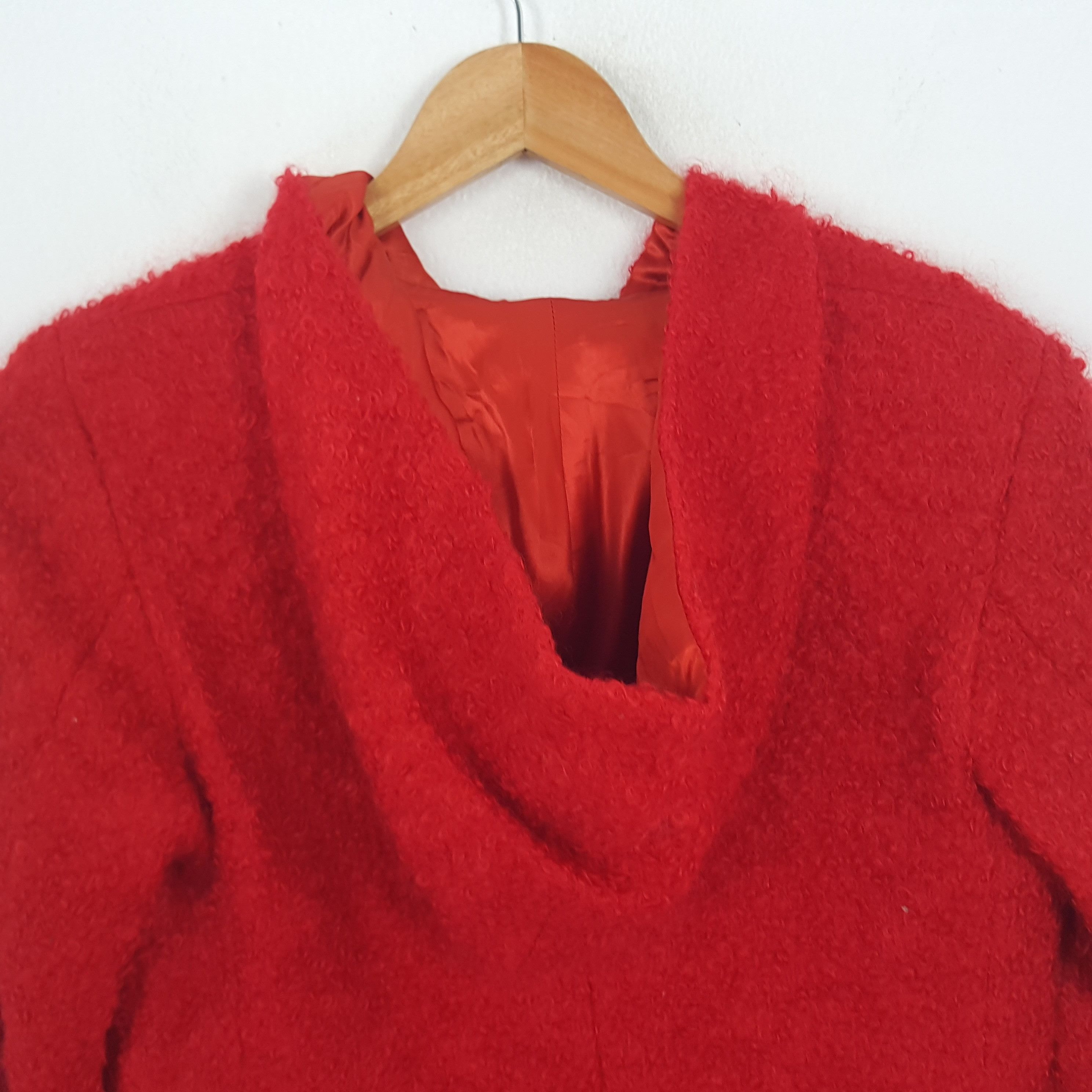 Vintage × agnes b. Vintage Agnes B. Fashion Designer Fleece Hoodie Jacket Size XS / US 0-2 / IT 36-38 - 4 Thumbnail