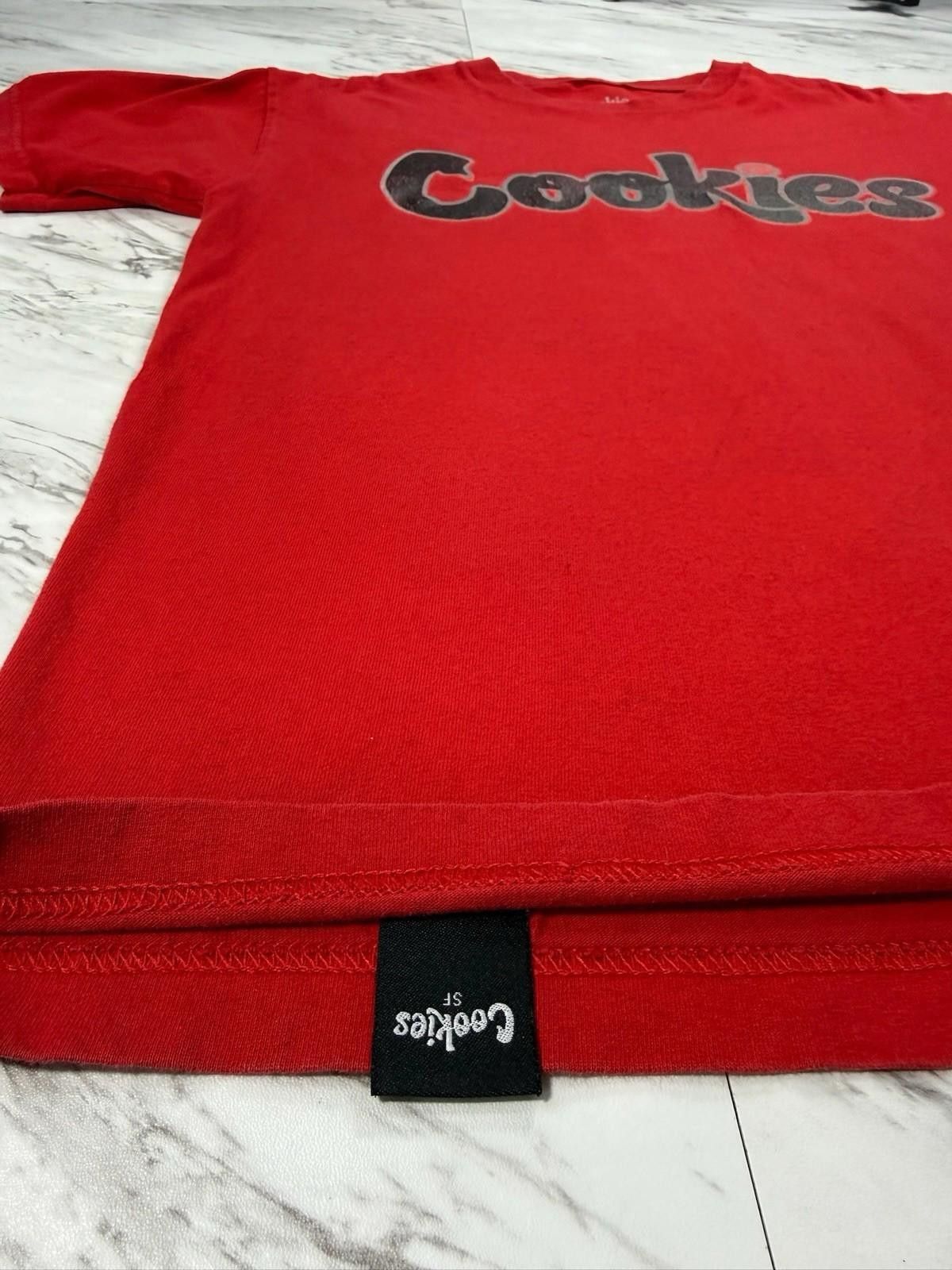 Other Cookies SF Red Logo Tee Mens (Medium) – Bold Streetwear #8 Size US M / EU 48-50 / 2 - 8 Thumbnail