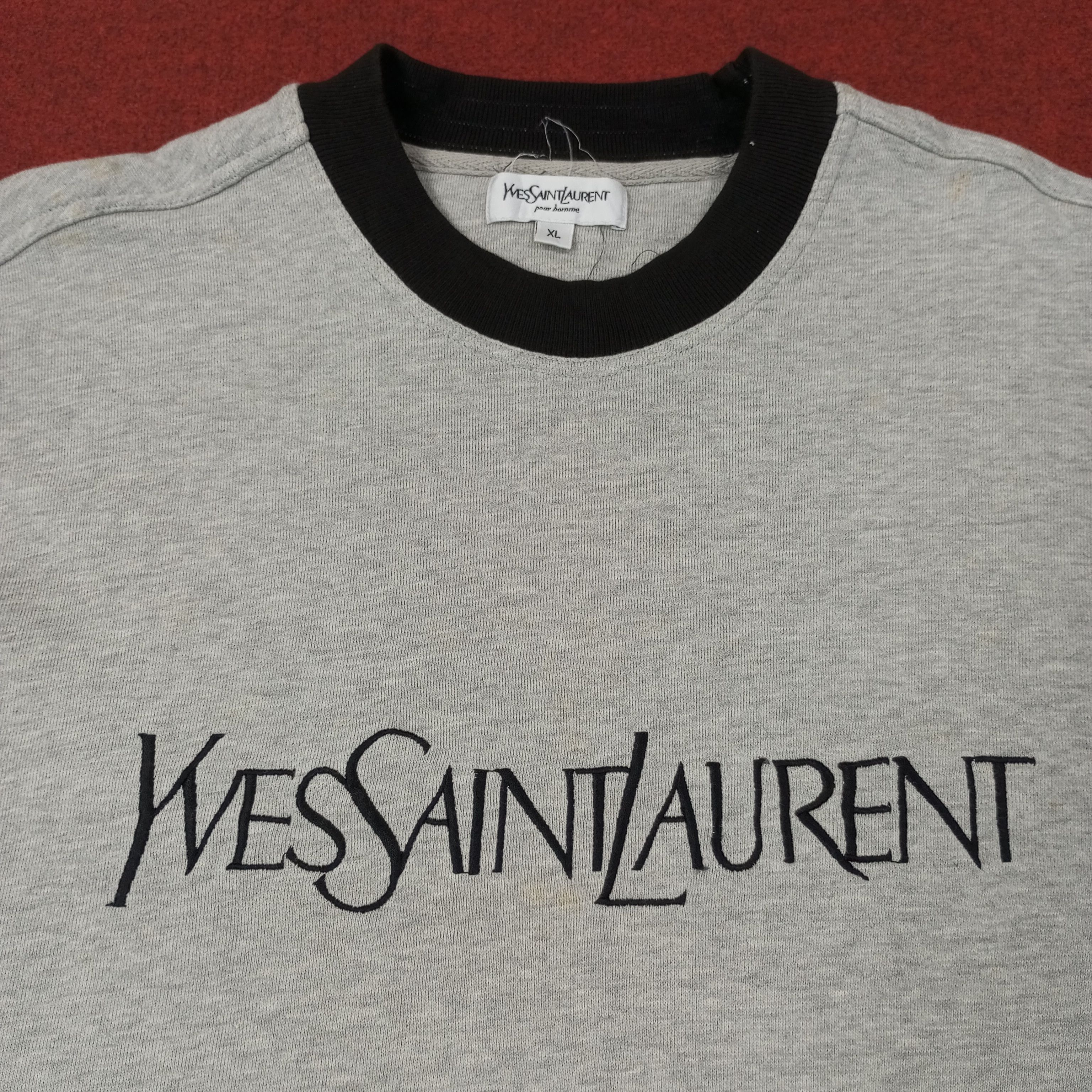Yves Saint Laurent Yves Saint Laurent Fashion Brand Tshirt c223n75 Size US XL / EU 56 / 4 - 2 Thumbnail