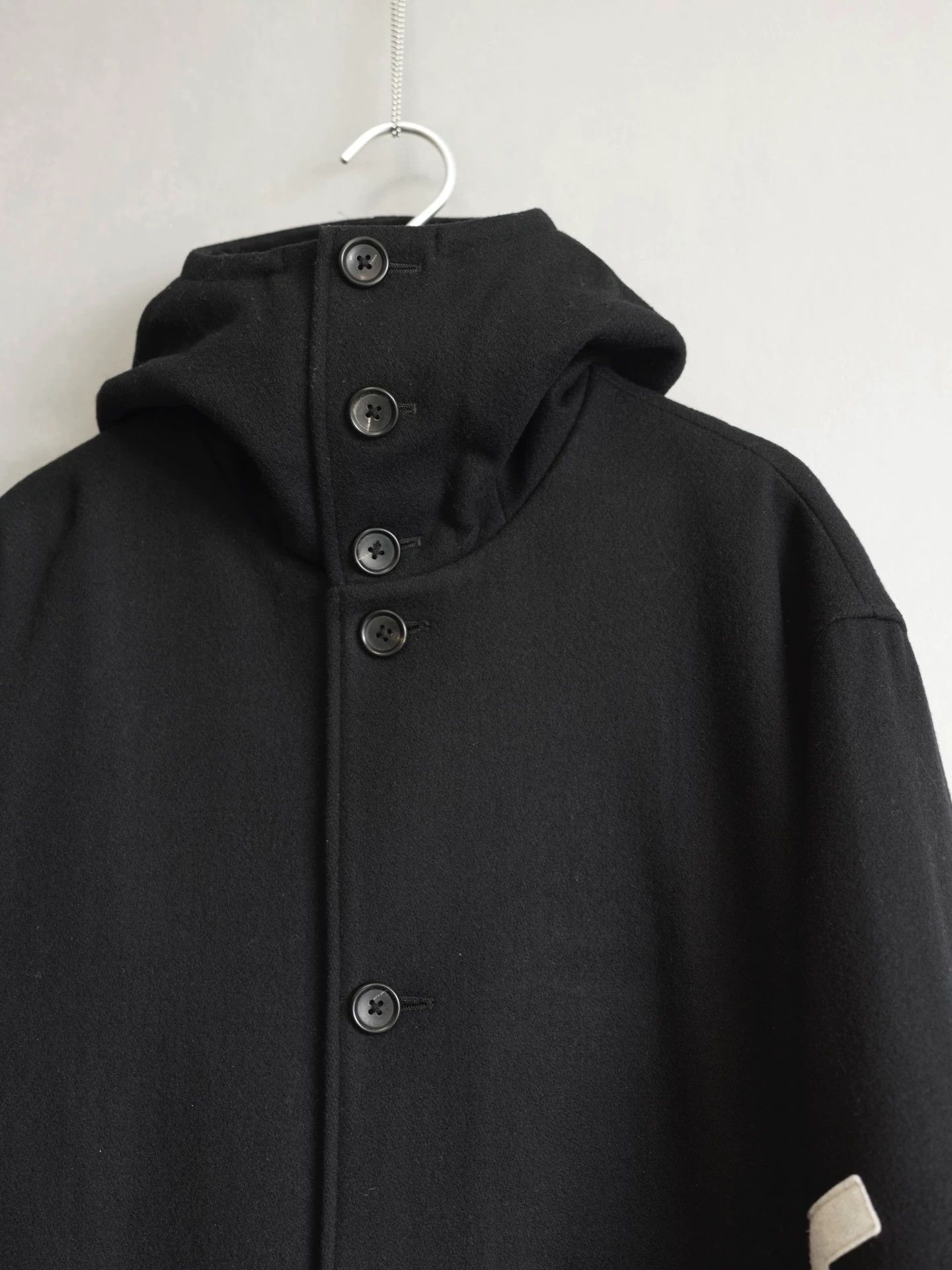 Yohji Yamamoto Yohji Yamamoto 87AW Digital Pleats Hooded Coat Size 1 Size US S / EU 44-46 / 1 - 2 Thumbnail
