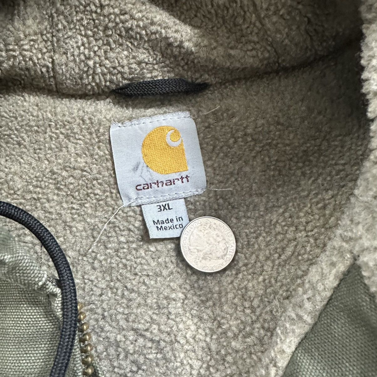 Carhartt Vintage 2000s Carhartt C95 ARG Sherpa Lined Zip Up Jacket Size US XXL / EU 58 / 5 - 9 Thumbnail