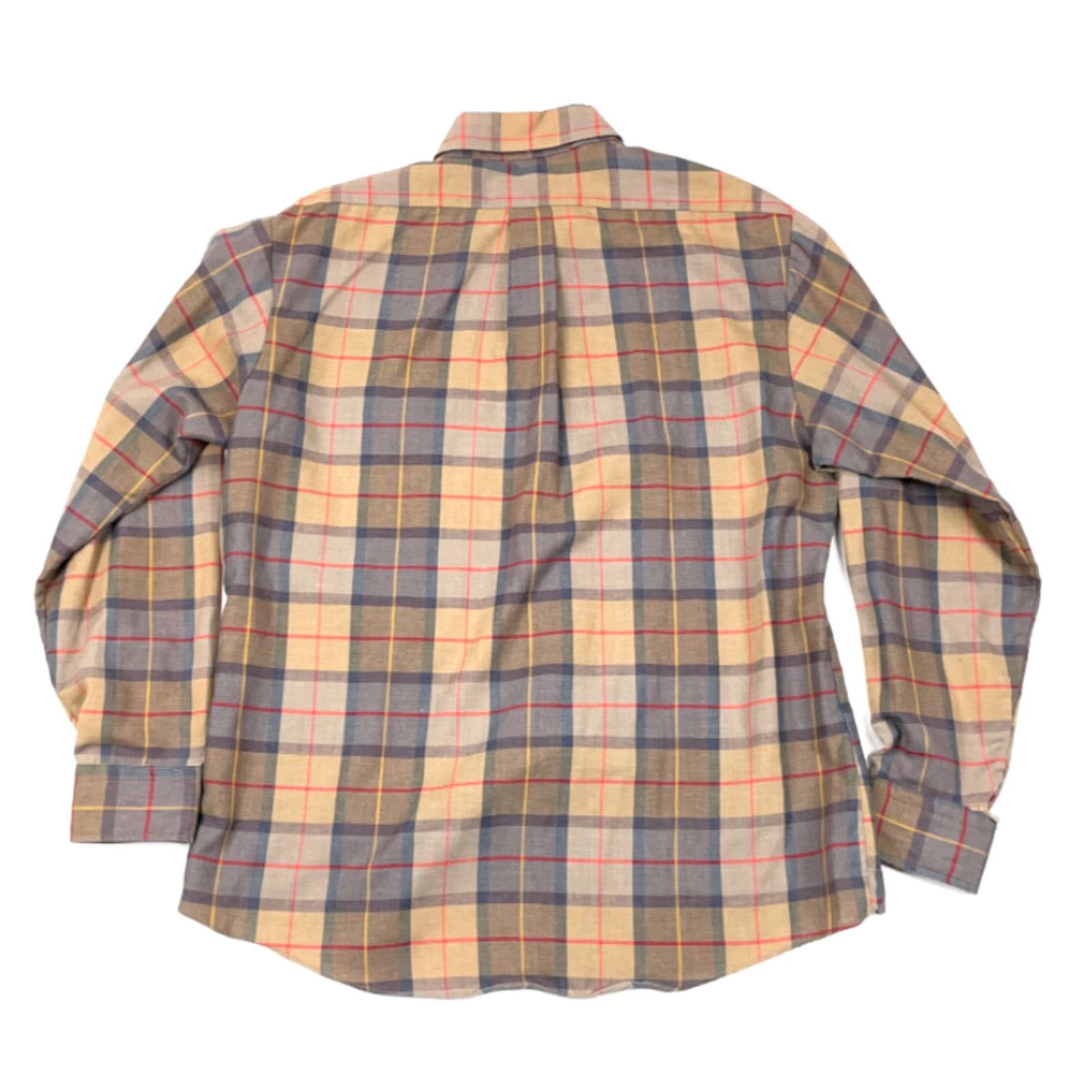 Vintage VINTAGE Par Four Shirt Adult Large Brown Plaid Lightweight 90s Button-Front Casual Workwear Mens Size US L / EU 52-54 / 3 - 2 Thumbnail