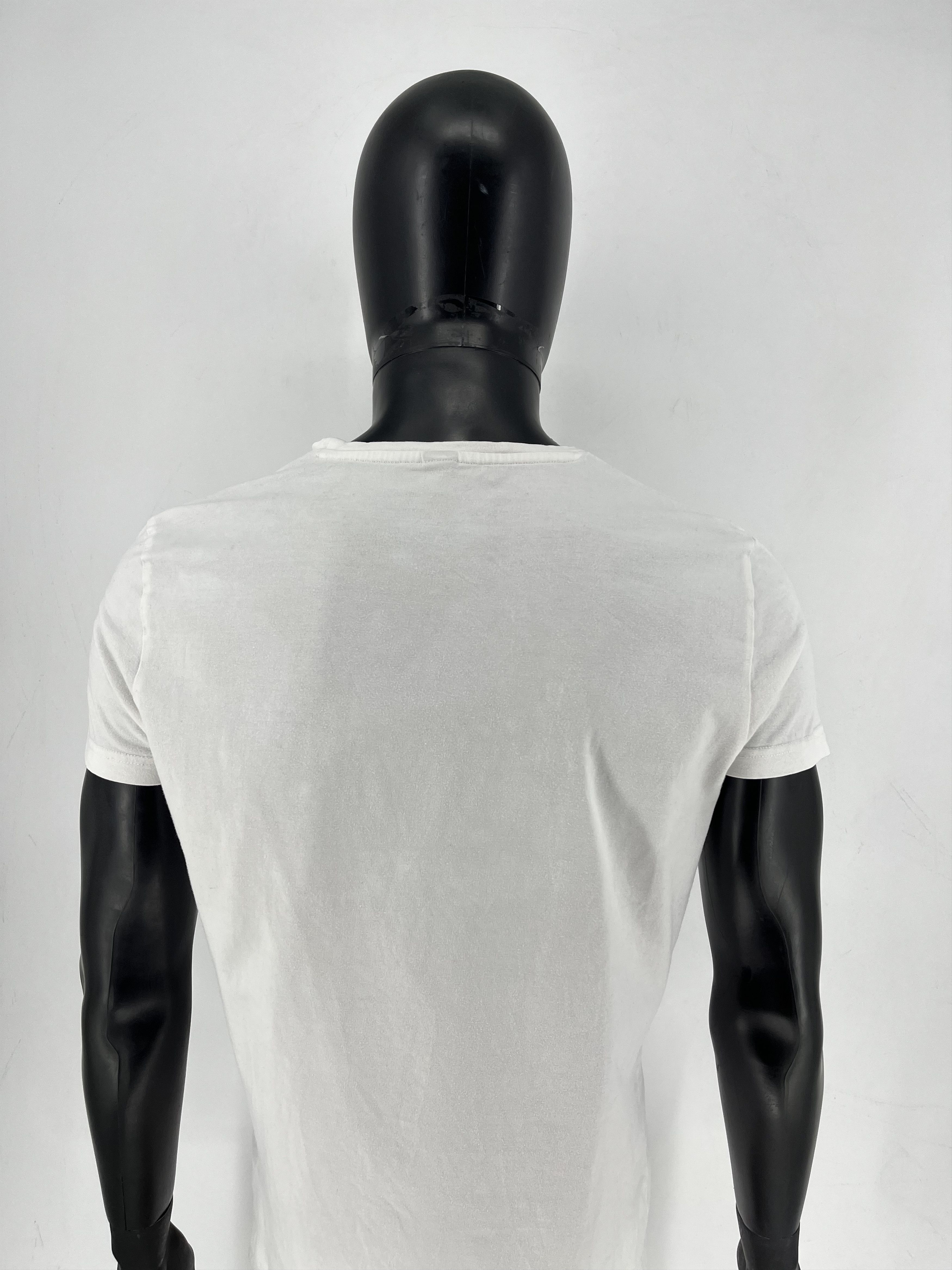 MA.STRUM Ma.Strum vintage white T-shirt central logo plane Size US S / EU 44-46 / 1 - 11 Thumbnail