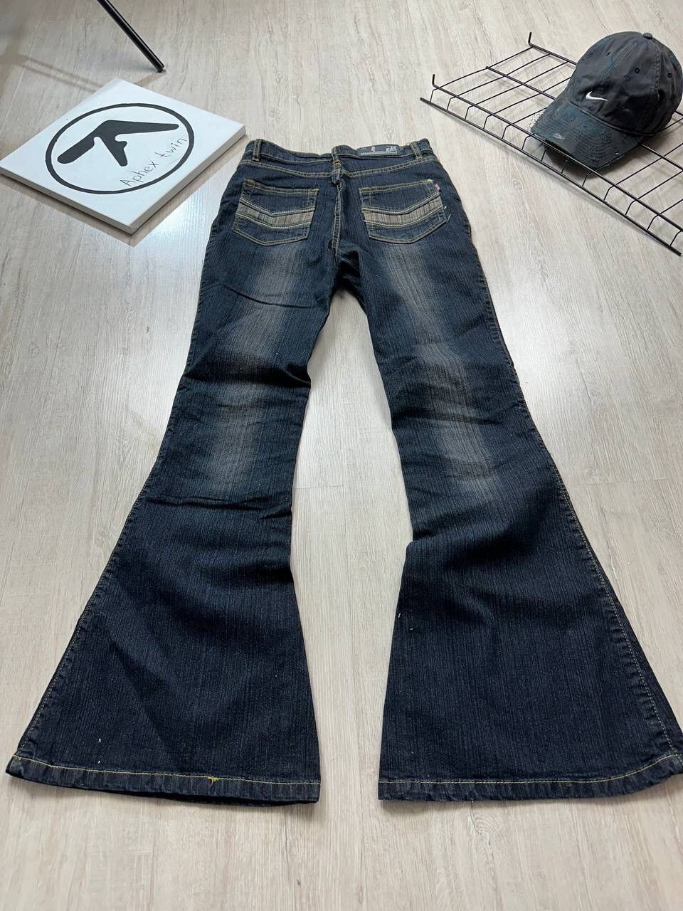 Hysteric Glamour × Japanese Brand × Vintage Vintage Y2K IfSixWasNine LGB Style Flared Jeans Size 26" / US 2 / IT 38 - 4 Thumbnail