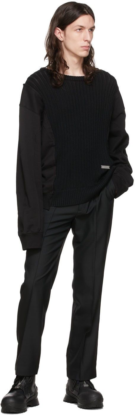 C2H4 C2H4 Black Knit Sweater size large Size US L / EU 52-54 / 3 - 6 Thumbnail