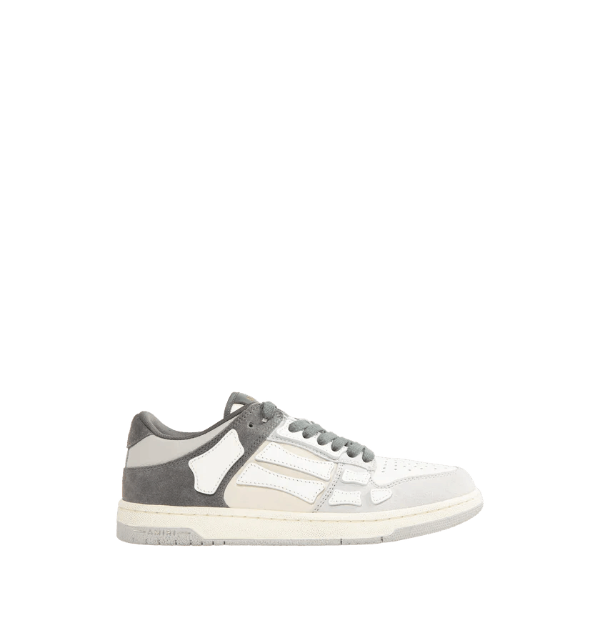 Amiri o1h1sh11225 Distressed Skel Top Low Sneaker in Dark Grey Size US 12 / EU 45 - 1 Thumbnail
