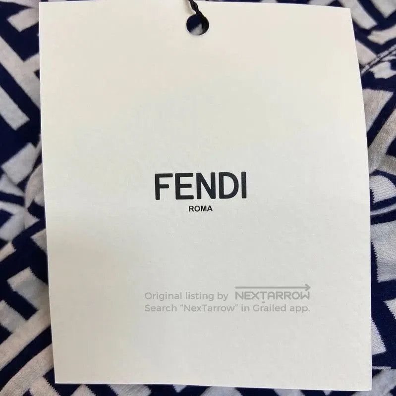 Fendi Fendi Colorblock Cotton Dress for Women . Size M / US 6-8 / IT 42-44 - 8 Thumbnail