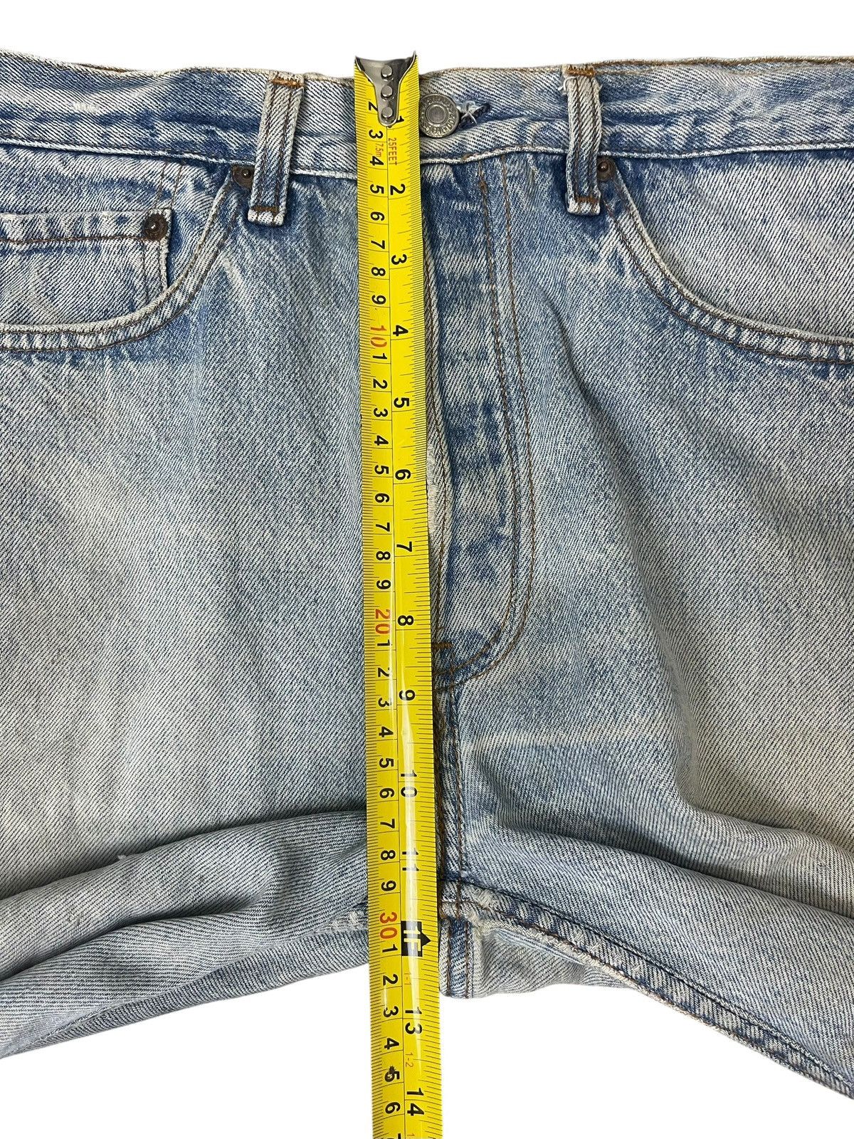 Levi's Vintage 80’s Levi’s 501 Jeans Distressed Streetwear Size US 33 - 16 Thumbnail