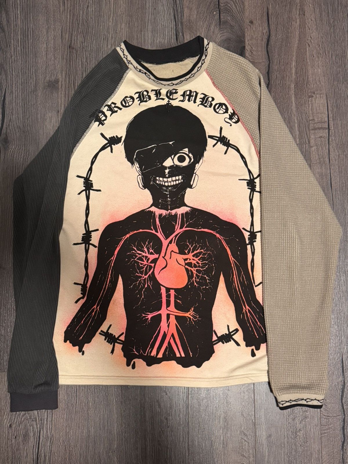 Other Custom 1/1 SKOOT APPAREL Problem Boy Longsleeve Size US L / EU 52-54 / 3 - 2 Thumbnail
