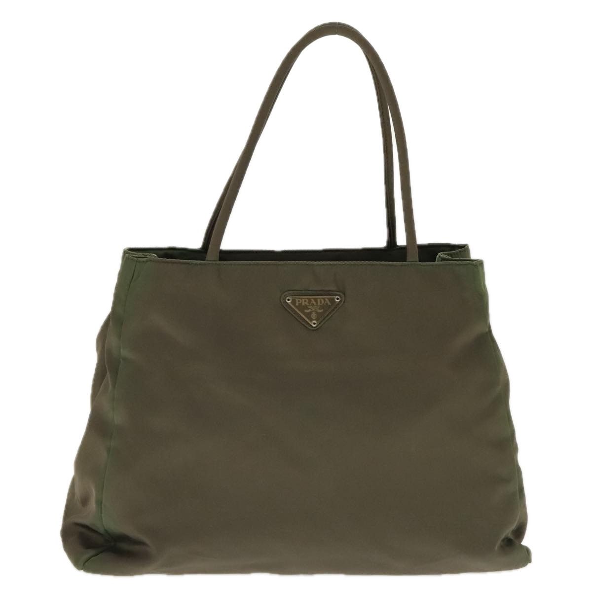 Prada Khaki Synthetic Shoulder Bag (Pre-Owned) Size ONE SIZE - 1 Thumbnail