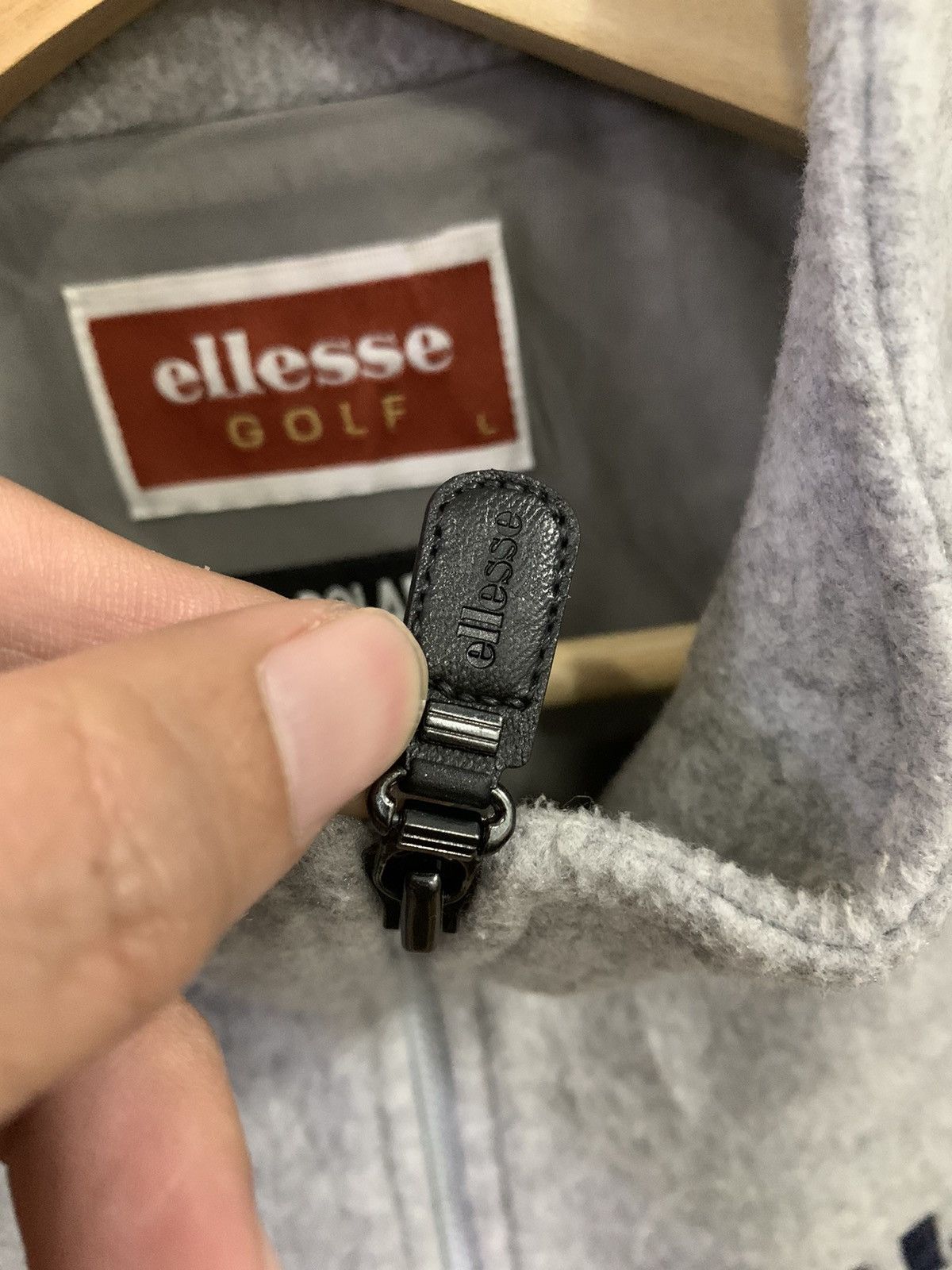 Ellesse × Vintage Vintage Ellesse Fleece Polartec Golf Vest Back Embroidery Size US L / EU 52-54 / 3 - 5 Thumbnail