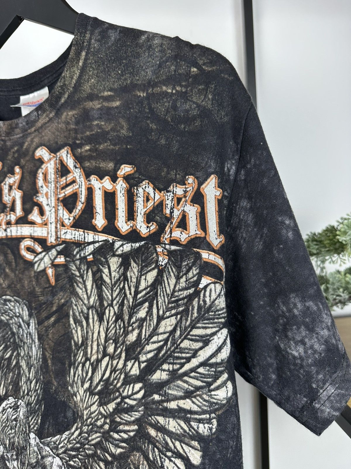 Band Tees × Vintage Judas Priest Sad Wings of Destiny Vintage T-shirt Album Men Size US M / EU 48-50 / 2 - 7 Thumbnail