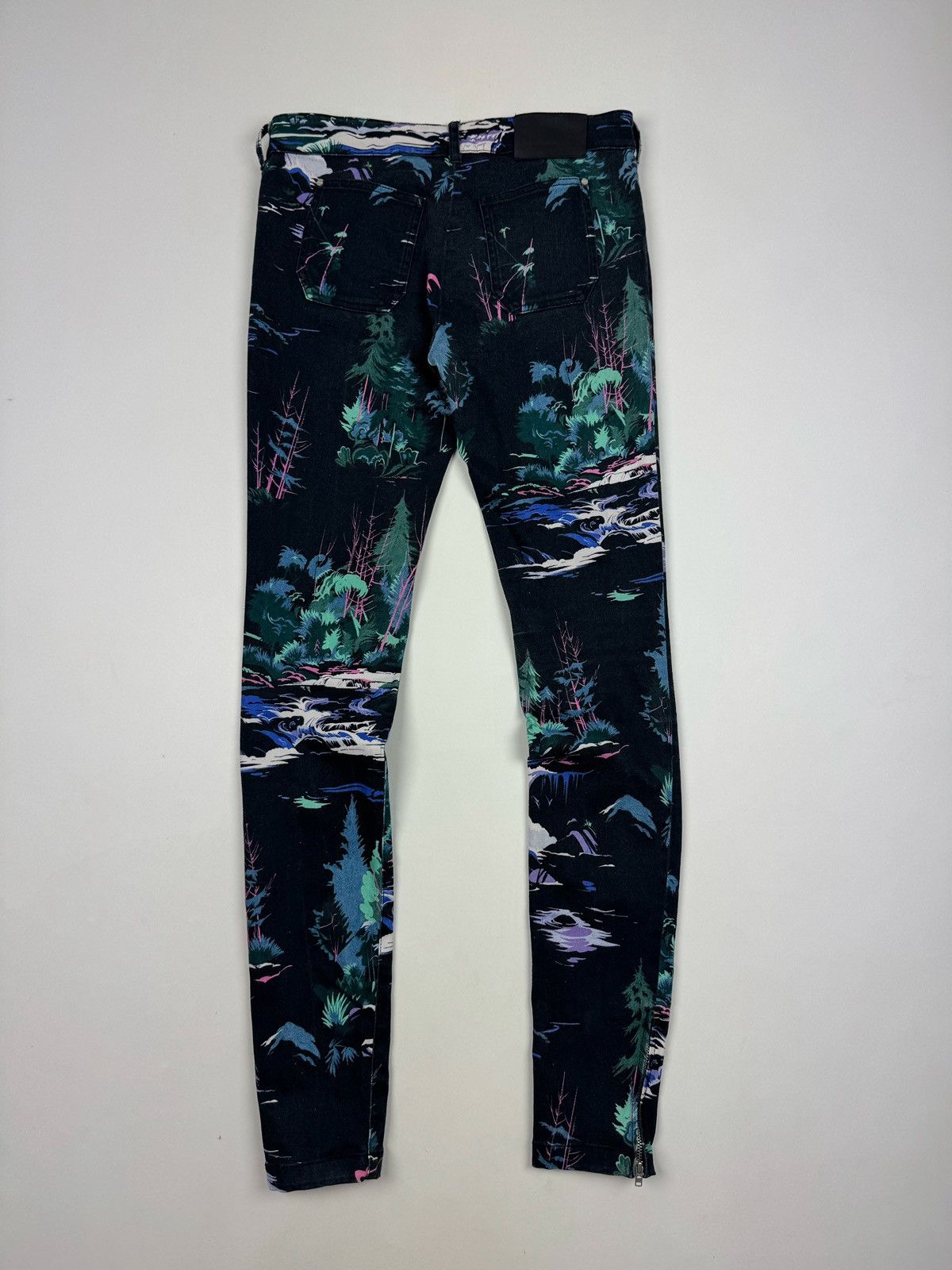 Balenciaga Balenciaga Forest Graphic Skinny Pants Size 26" / US 2 / IT 38 - 17 Thumbnail