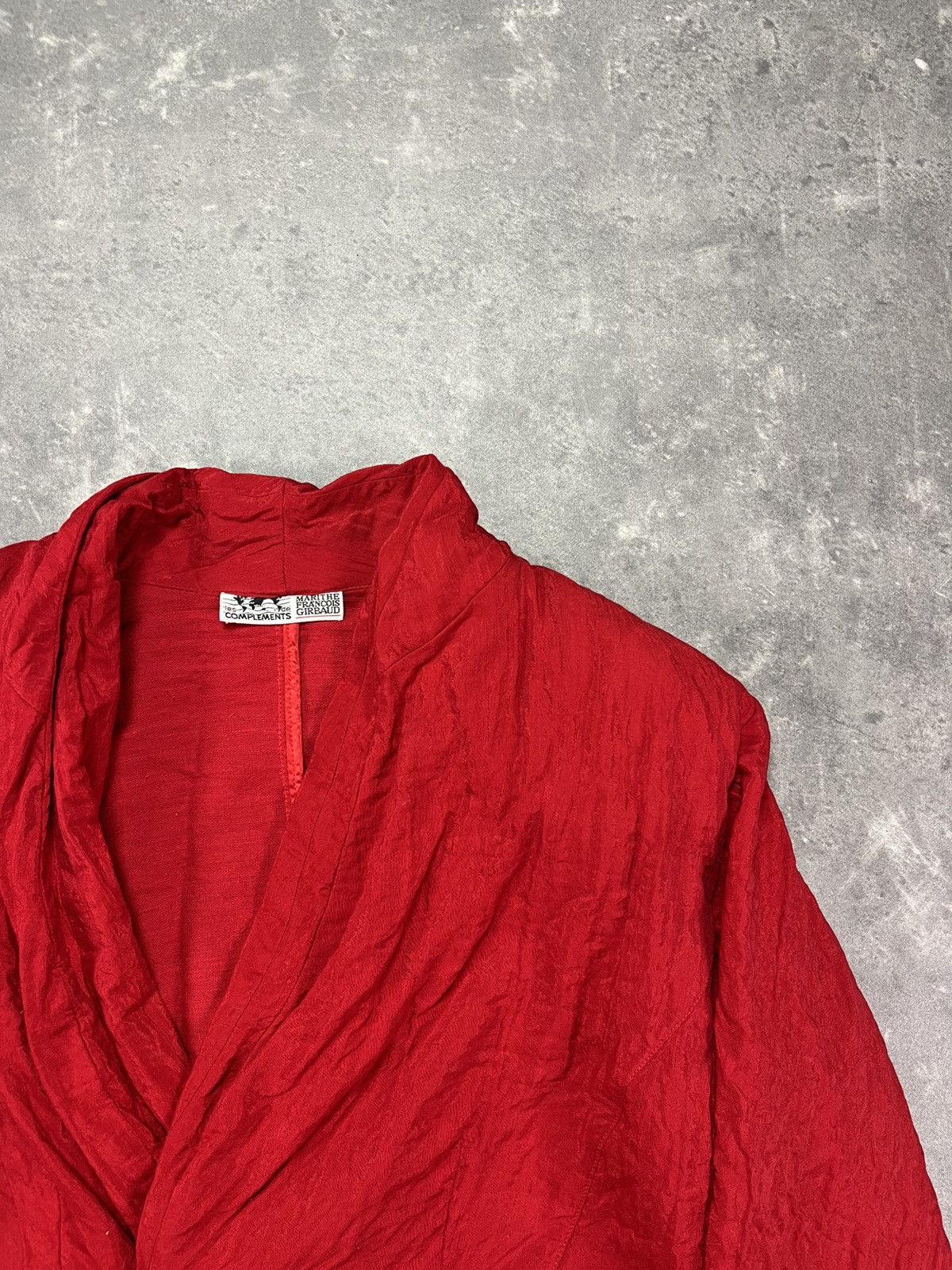 Marithe + Francois Girbaud 80s/90s Marithe Francois Girbaud Complements Blazer Jacket Size ONE SIZE - 5 Thumbnail