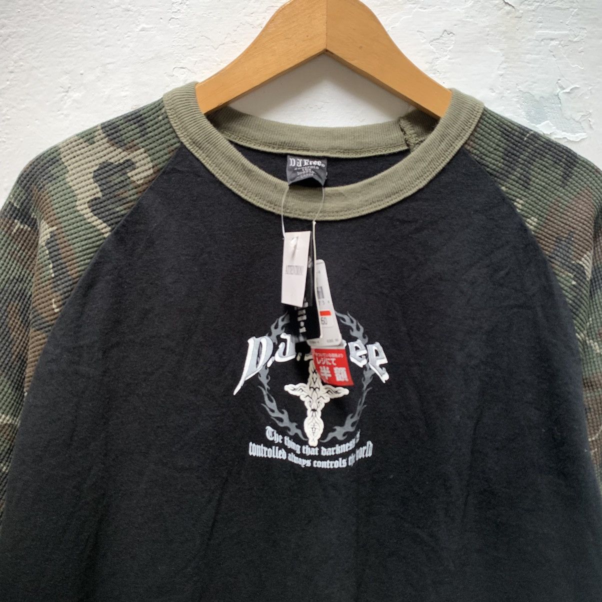 Japanese Brand DJ FREE Tribal Design Reglan LongSleeve IfSixWanNine Style Size US L / EU 52-54 / 3 - 5 Thumbnail