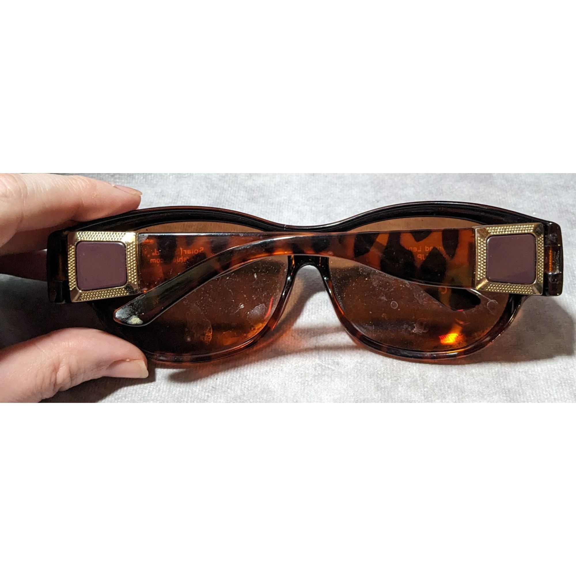 Other Solar Shield Retro Tortoise 90s Style Sunglasses Size ONE SIZE - 8 Thumbnail