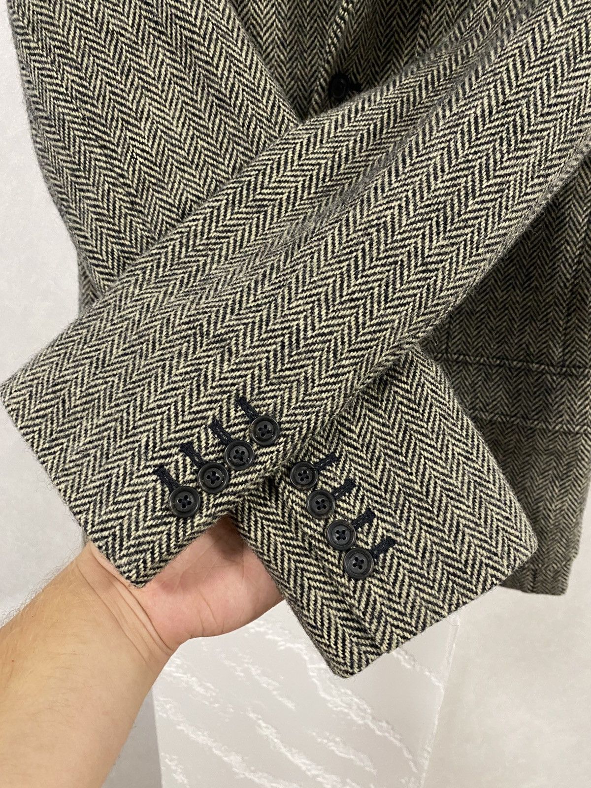 Polo Ralph Lauren Polo Ralph Lauren Rugby Herringbone Tweed Luxury Blazer 48R Size 48R - 8 Thumbnail