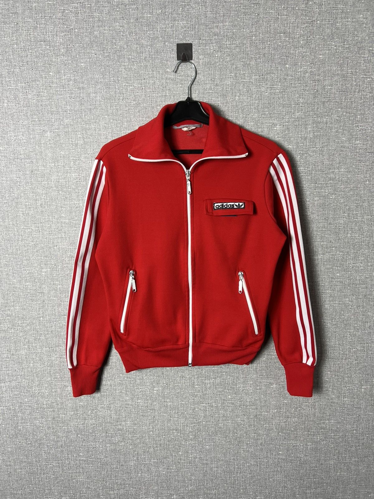 Adidas Vintage Adidas Made Yugoslavia Turtleneck Track Top Jacket Size L / US 10 / IT 46 - 7 Thumbnail