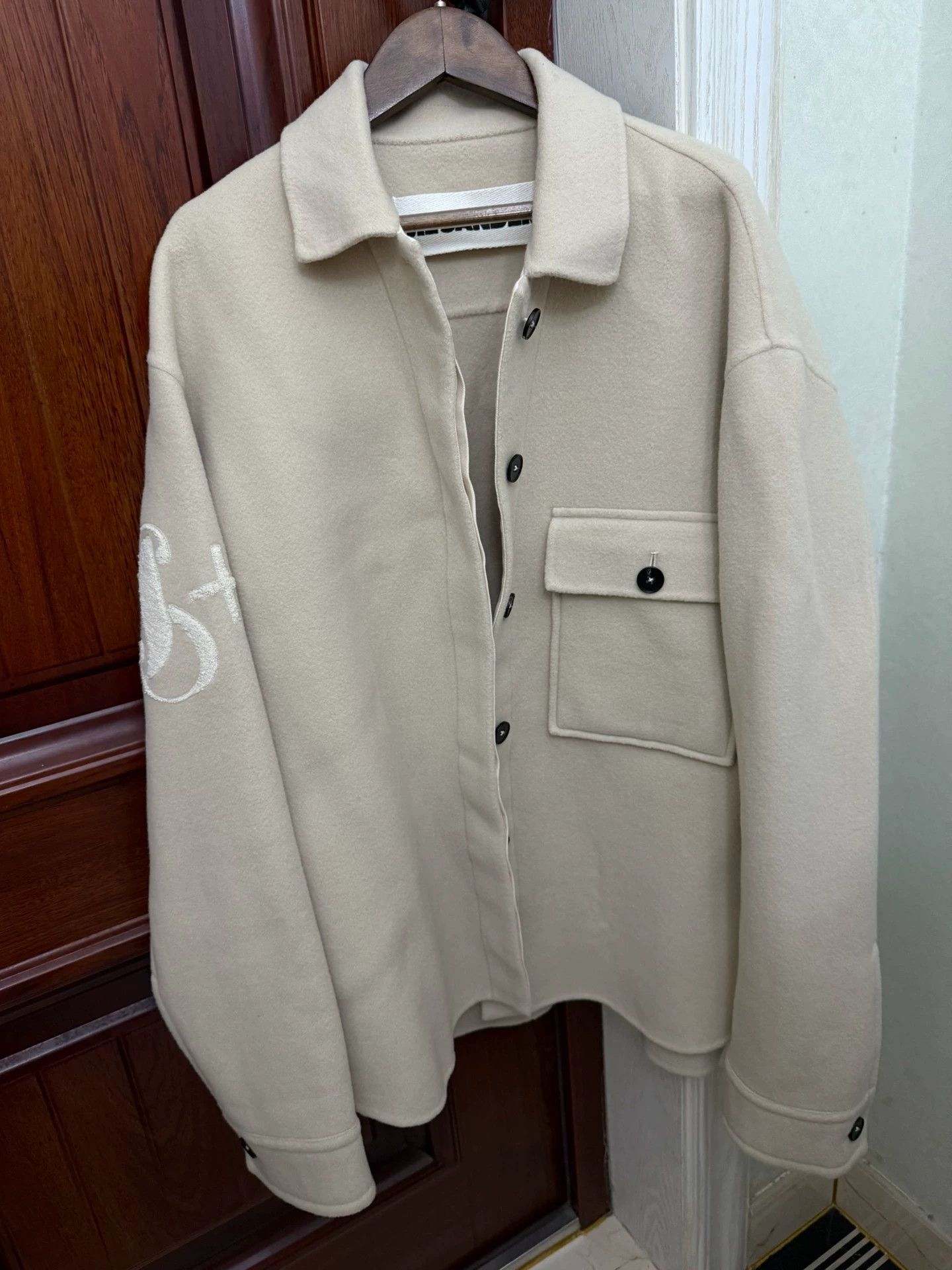 Jil Sander Jil Sander wool short coat oversize 38 Jap unisex Size S / US 4 / IT 40 - 1 Thumbnail
