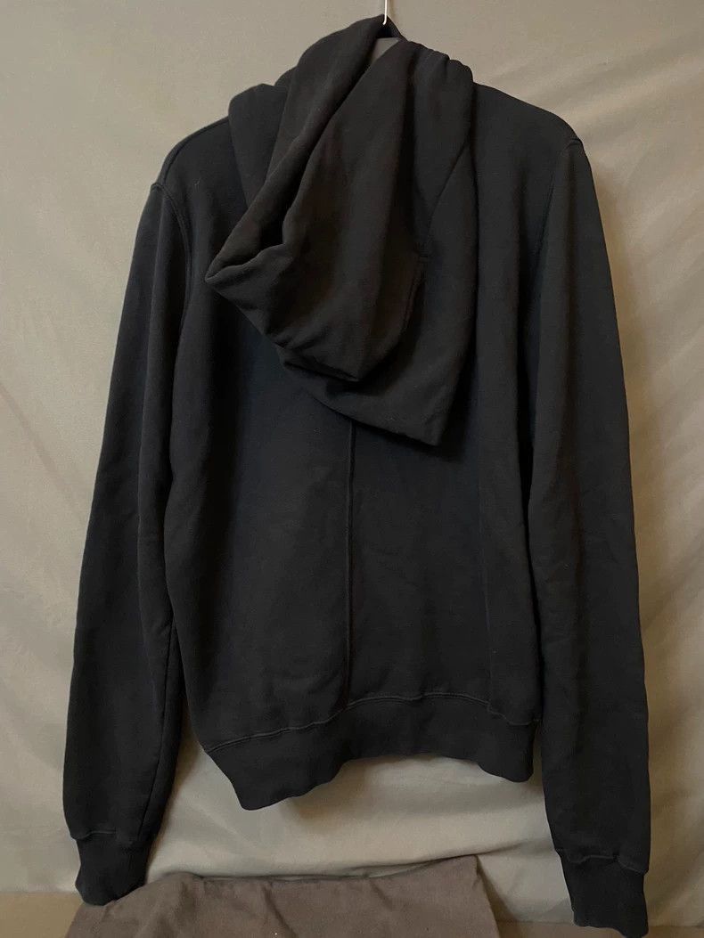Other Rick Owens Black Hooded Zip Sweatshirt - dmc Size US L / EU 52-54 / 3 - 2 Thumbnail