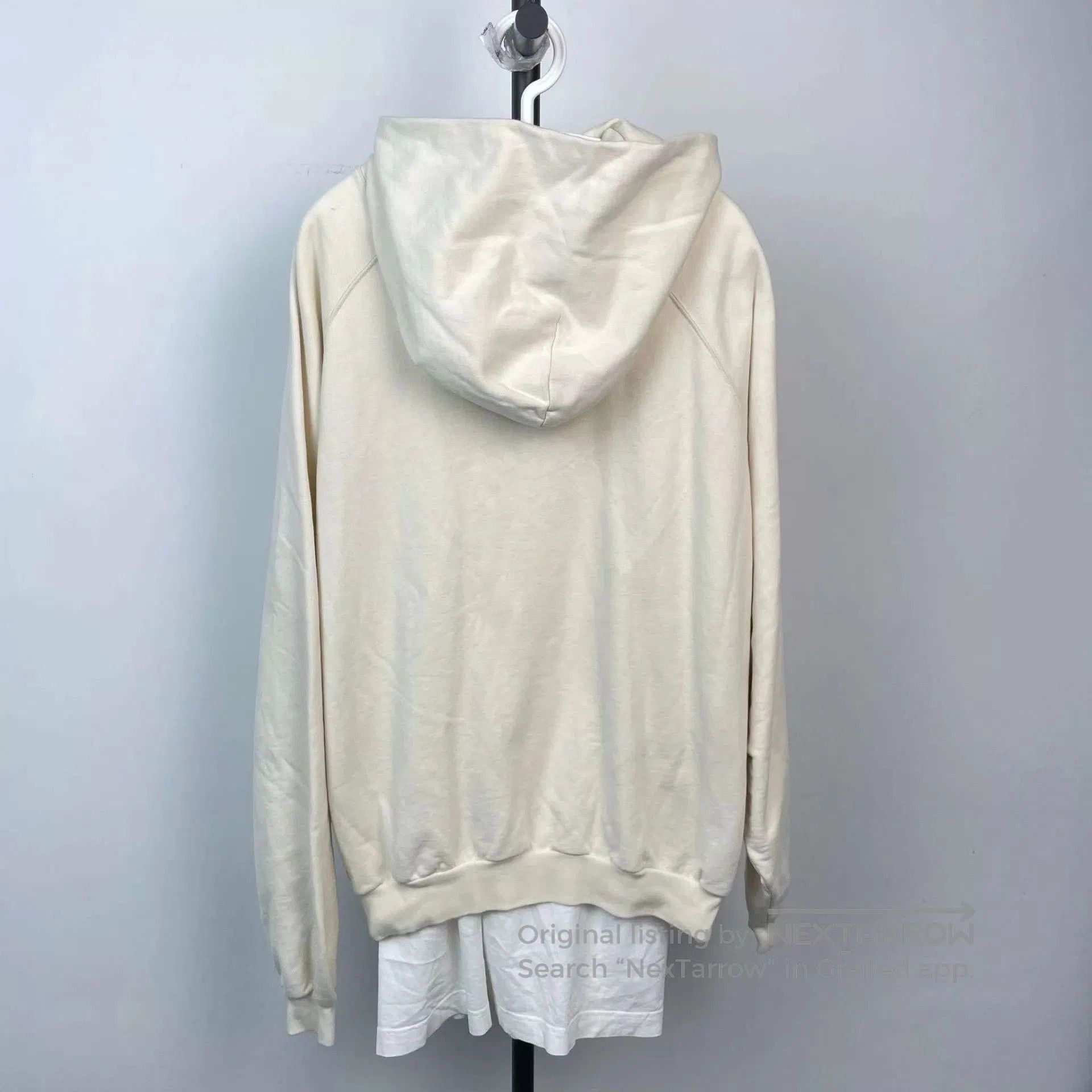 Balenciaga White Oversized XXXL Print Hoodie. Size US L / EU 52-54 / 3 - 2 Thumbnail