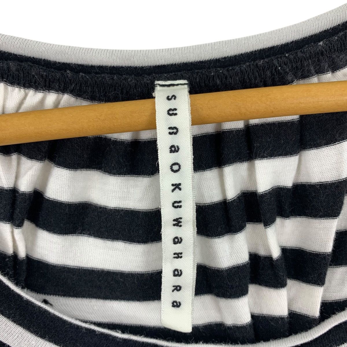 Designer × Issey Miyake SUNAOKUWAHARA stripe women sleeve less dress Size M / US 6-8 / IT 42-44 - 3 Thumbnail