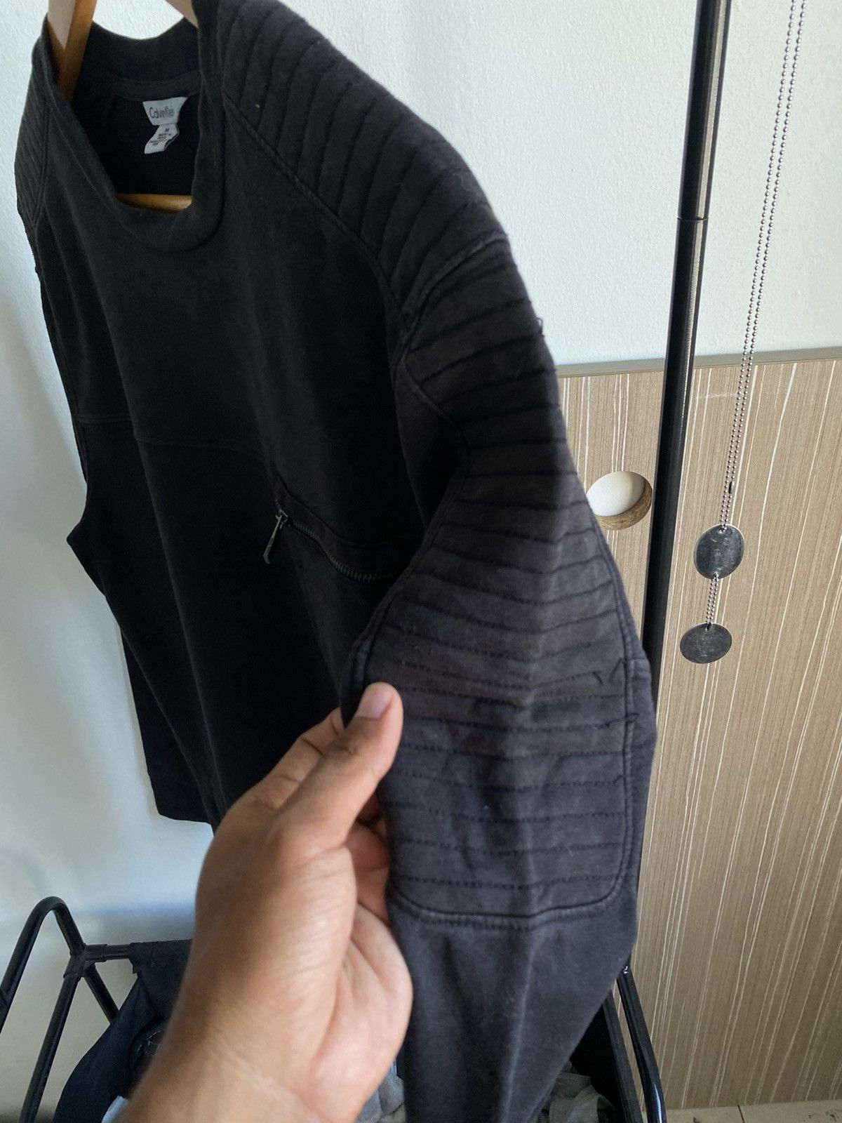 Calvin Klein Calvin Klein Double Line Shoulder Pad Long sleeve shirt Size US M / EU 48-50 / 2 - 10 Thumbnail