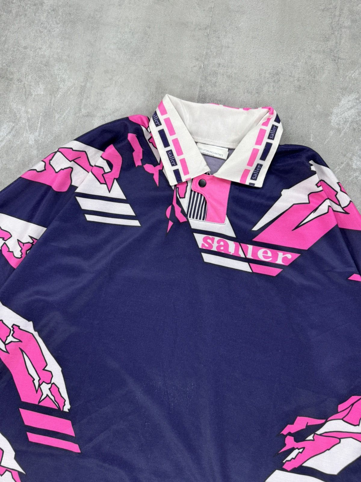Vintage Vintage saller Soccers polo Multicolour long sleeve Mens Size US XL / EU 56 / 4 - 4 Thumbnail