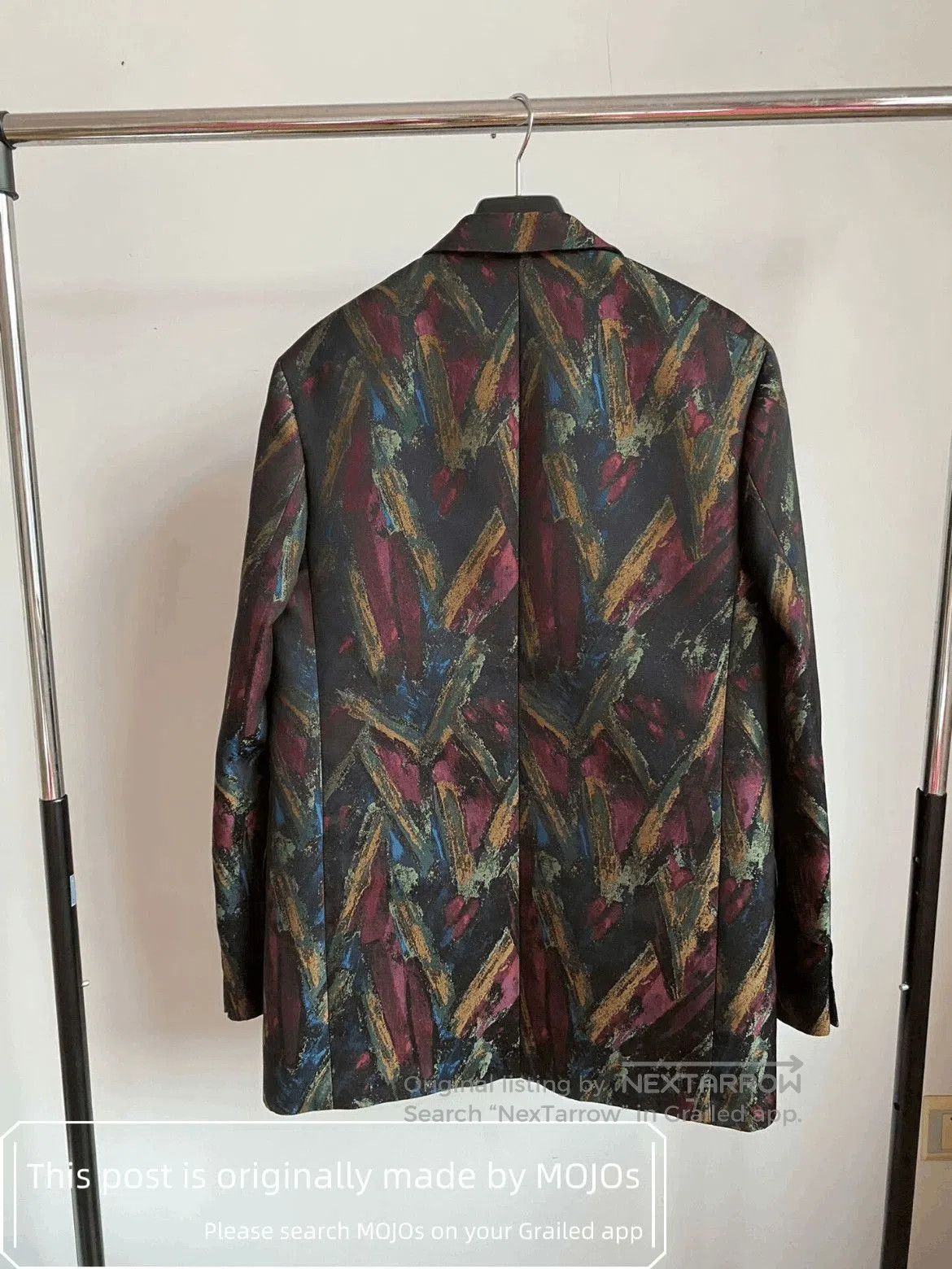 Saint Laurent Paris Sz 46 Saint Laurent Paris 14SS Colorful Painting Blazer moj Size US S / EU 44-46 / 1 - 2 Thumbnail