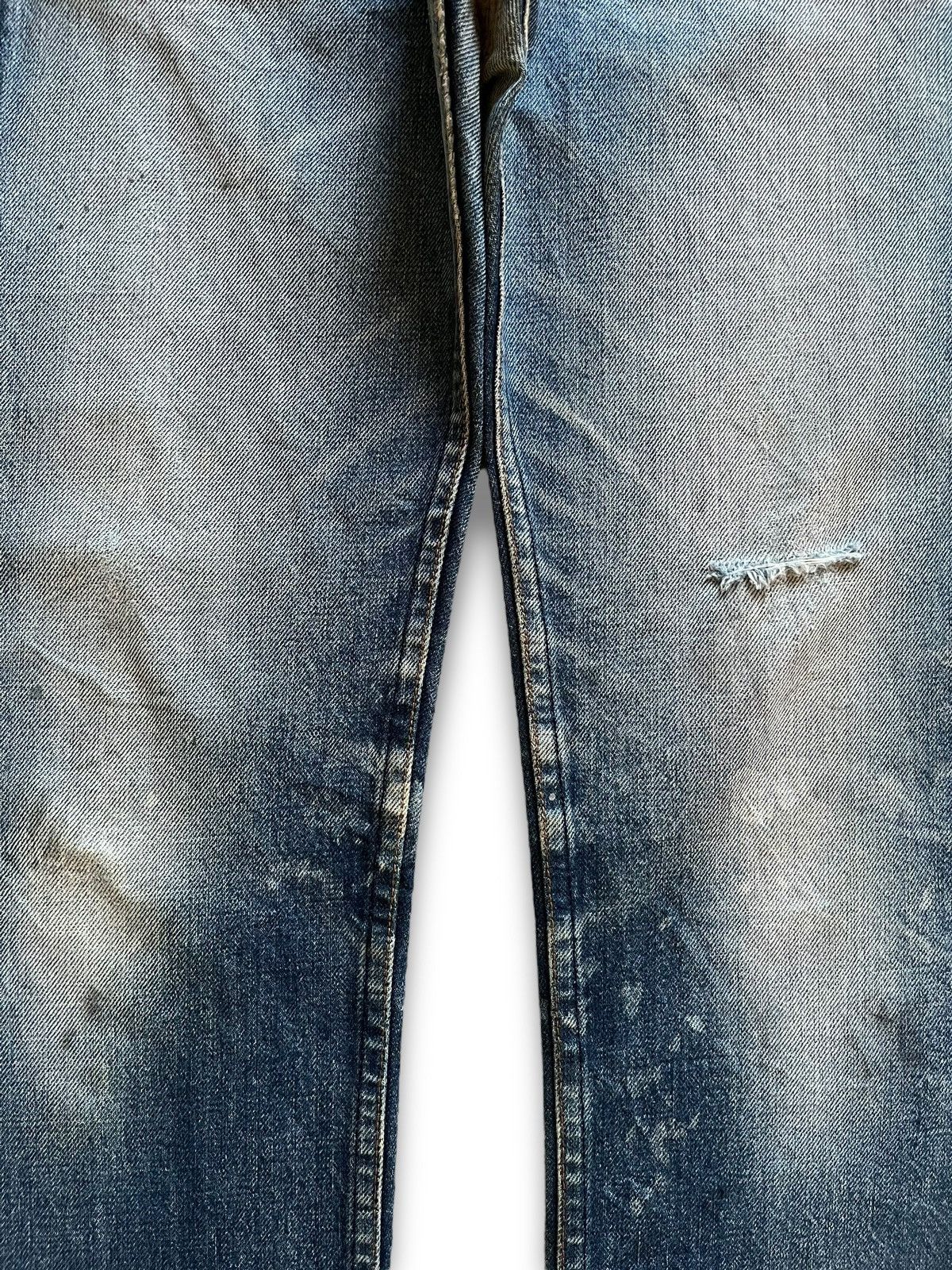 A.P.C. Vintage Apc Paris Button Fly Faded Wash Distressed Jeans Size US 30 / EU 46 - 5 Thumbnail