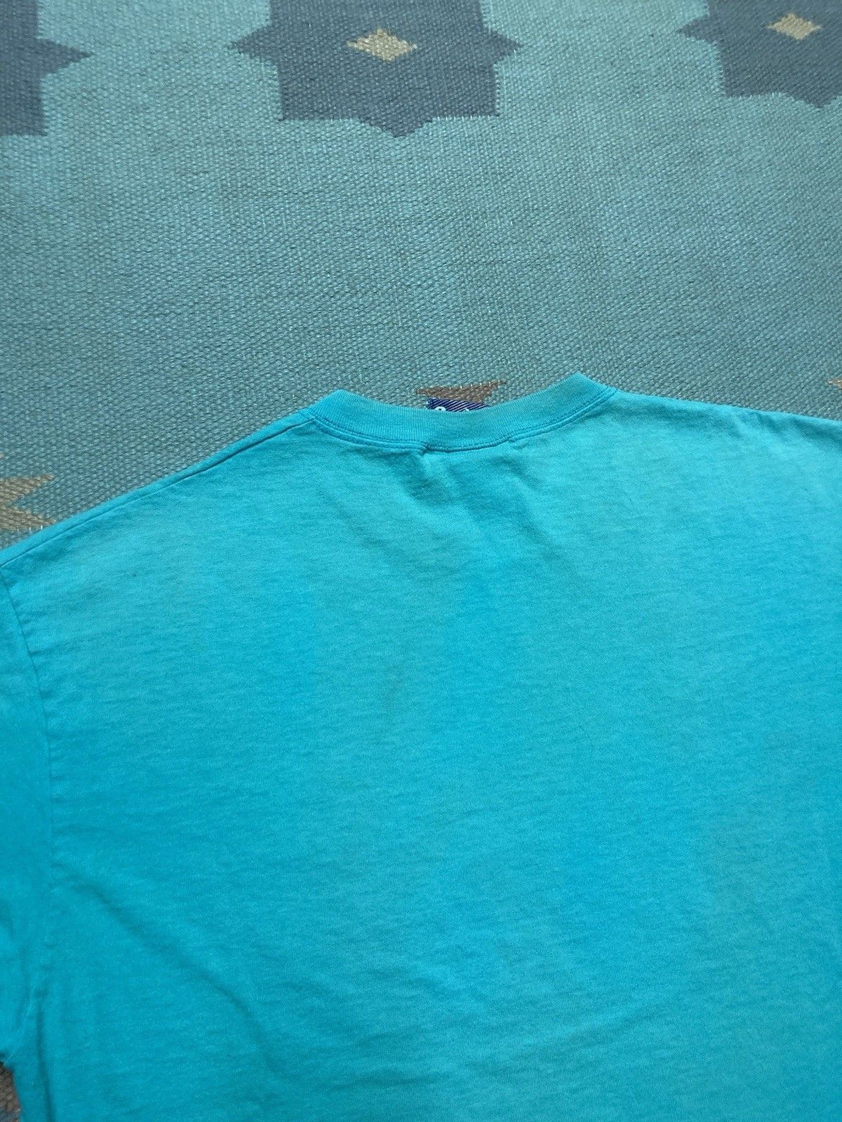 Lee × Vintage 90s lee sport blank t shirt teal Tiffany blue USA boxy large Size US L / EU 52-54 / 3 - 10 Thumbnail