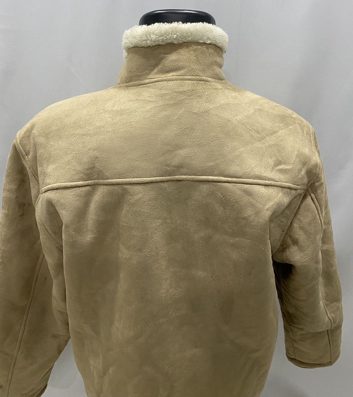 If Six Was Nine × Japanese Brand × Vintage DOCK LAND SUEDE SHERPA INNER JACKET Size US L / EU 52-54 / 3 - 6 Thumbnail