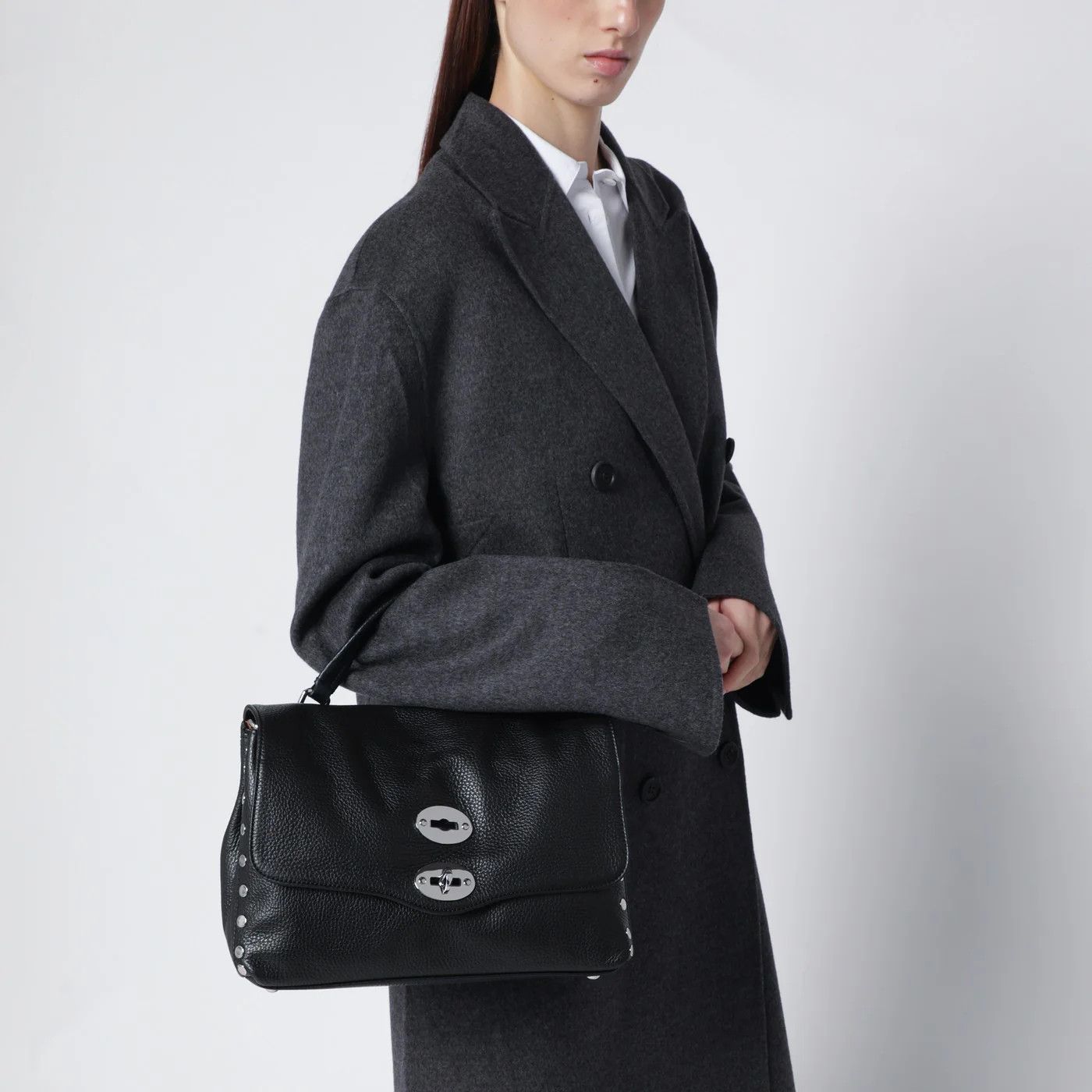 Zanellato o1d2blof0526 Size: OS / Postina Small Bag in Black Size ONE SIZE - 2 Thumbnail