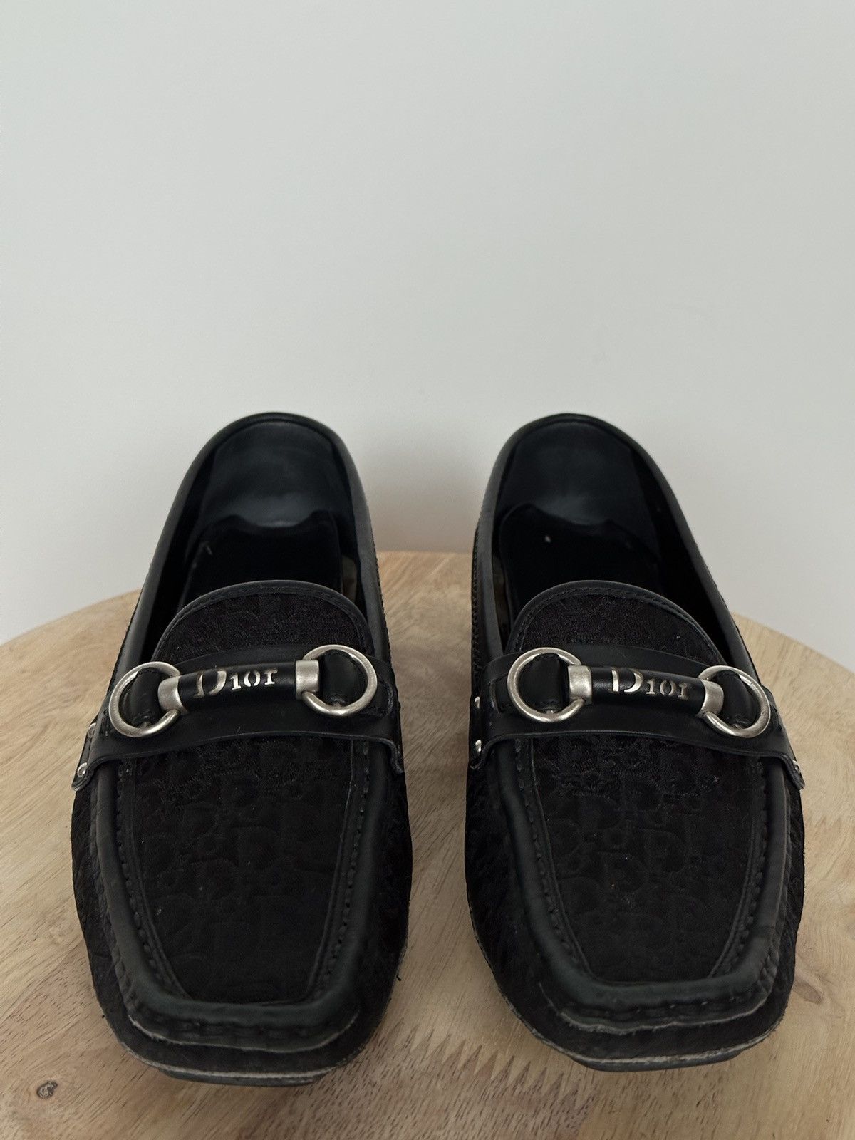 Designer Dior monogram slip on mocassins Size US 7 / IT 37 - 6 Thumbnail