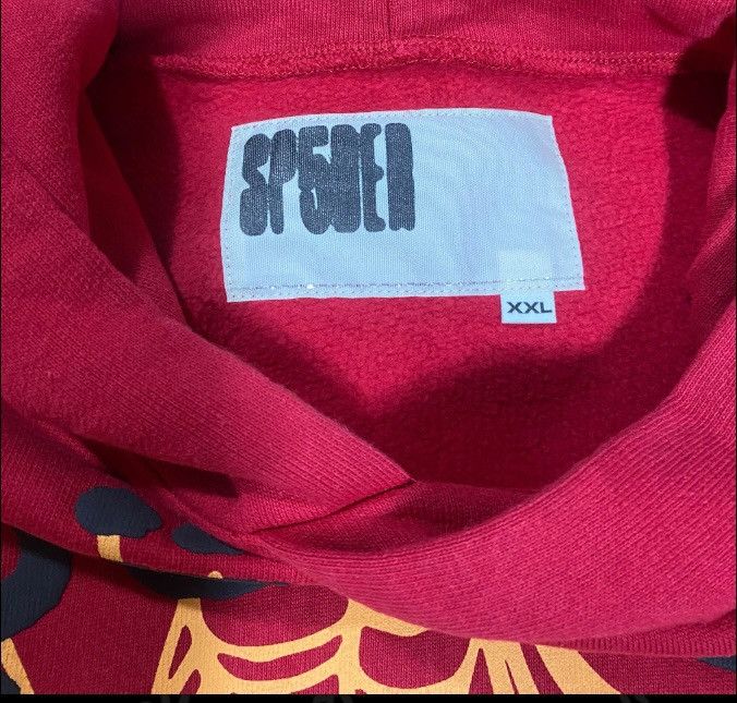 Sp5der Sp5der OG Web V2 Hoodie Red (XXL) Size US XXL / EU 58 / 5 - 3 Thumbnail