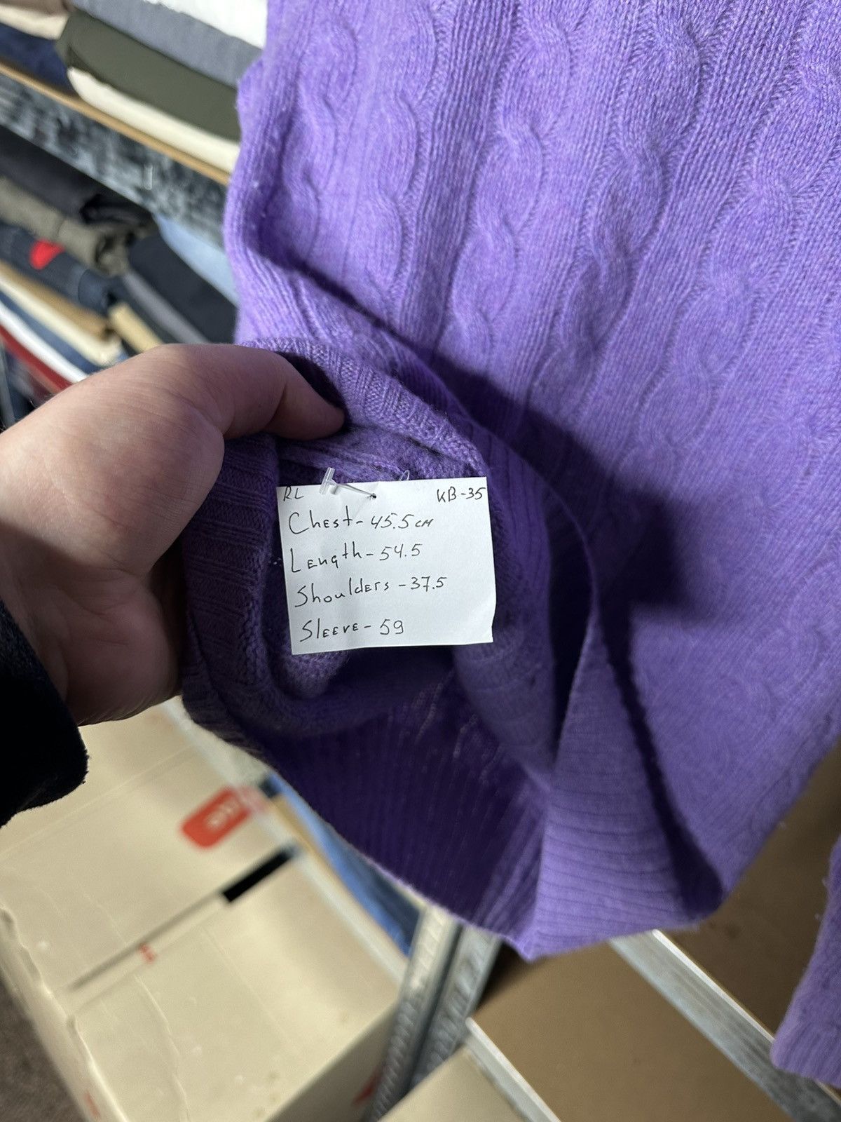 Polo Ralph Lauren Polo Ralph Lauren cable knit V neck sweater Size XS / US 0-2 / IT 36-38 - 7 Thumbnail