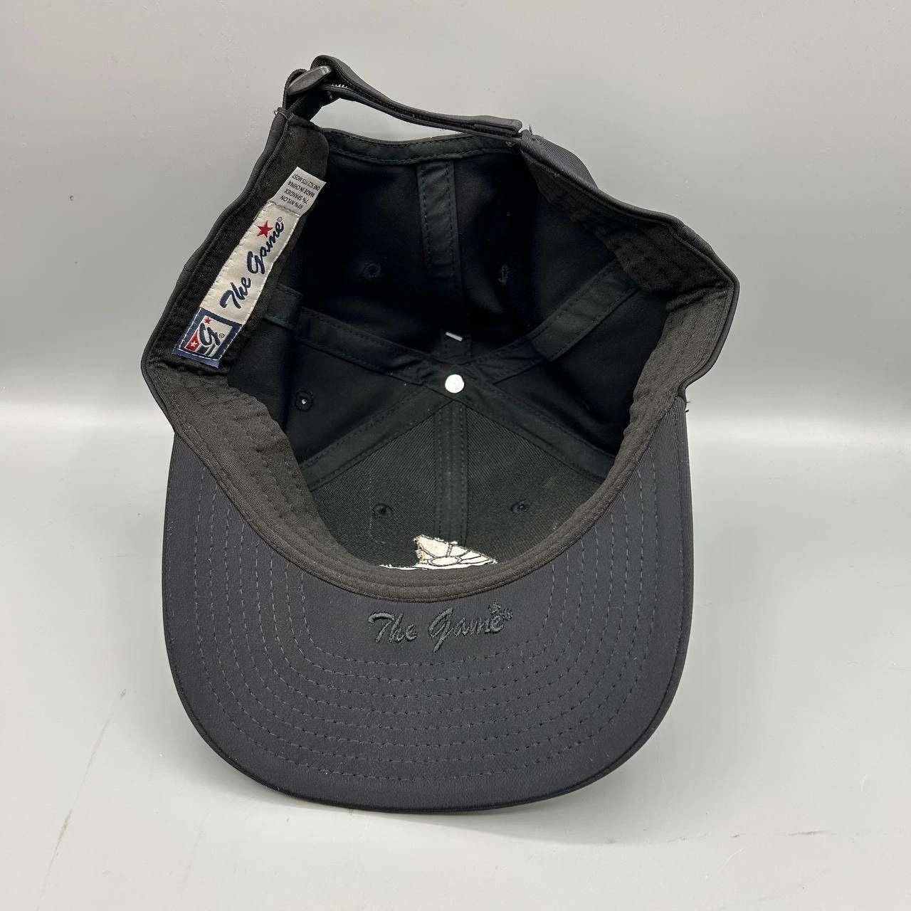 The Game Malibu Hat Men Black Embroidered The Game Strap Back Cap New Size ONE SIZE - 5 Thumbnail