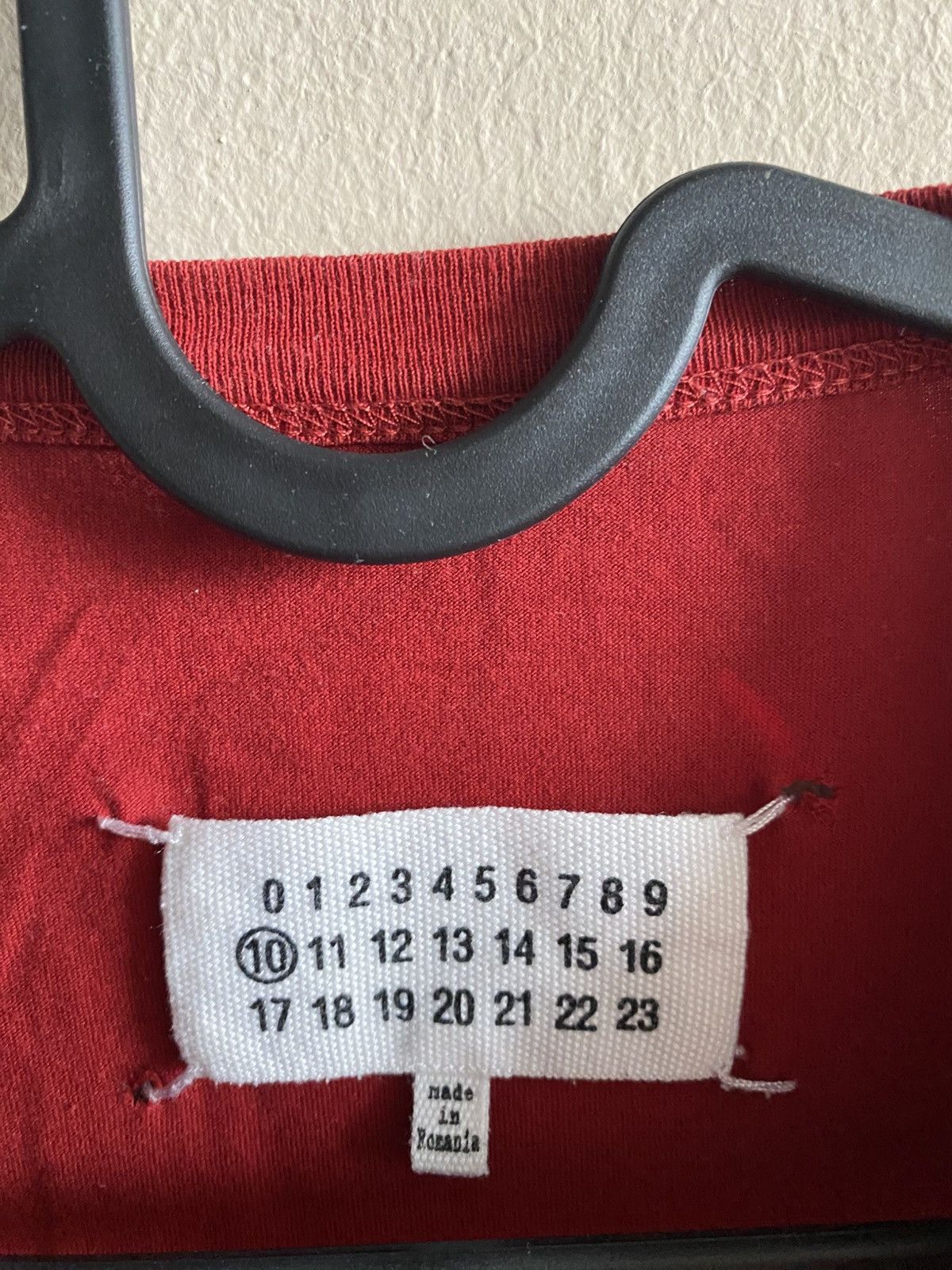 Maison Margiela Maison Margiela Embroided Logo tee Size US S / EU 44-46 / 1 - 4 Thumbnail