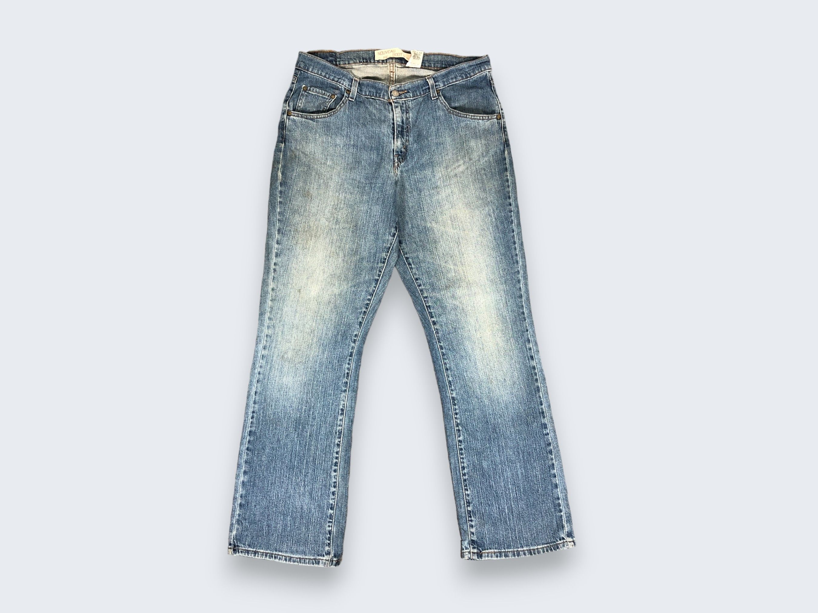 Levi's × Vintage Womens Vintage Levis 515 Jeans Boot Cut Flare L1097W Size 35" - 1 Thumbnail