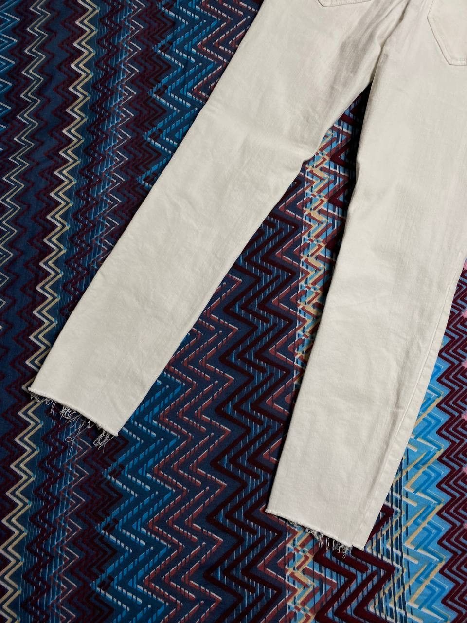 Allsaints Allsaints jeans white vintage crazy Y2K size 28 streetwear Size 28" / US 6 / IT 42 - 20 Thumbnail