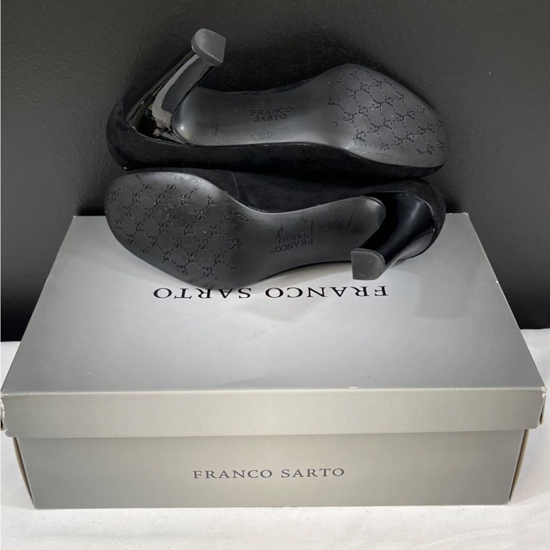 Franco Sarto Franco Sarto Peace Women's Black Shoes/Heels Size 6M SKU 557 Size US 6 / IT 36 - 5 Thumbnail